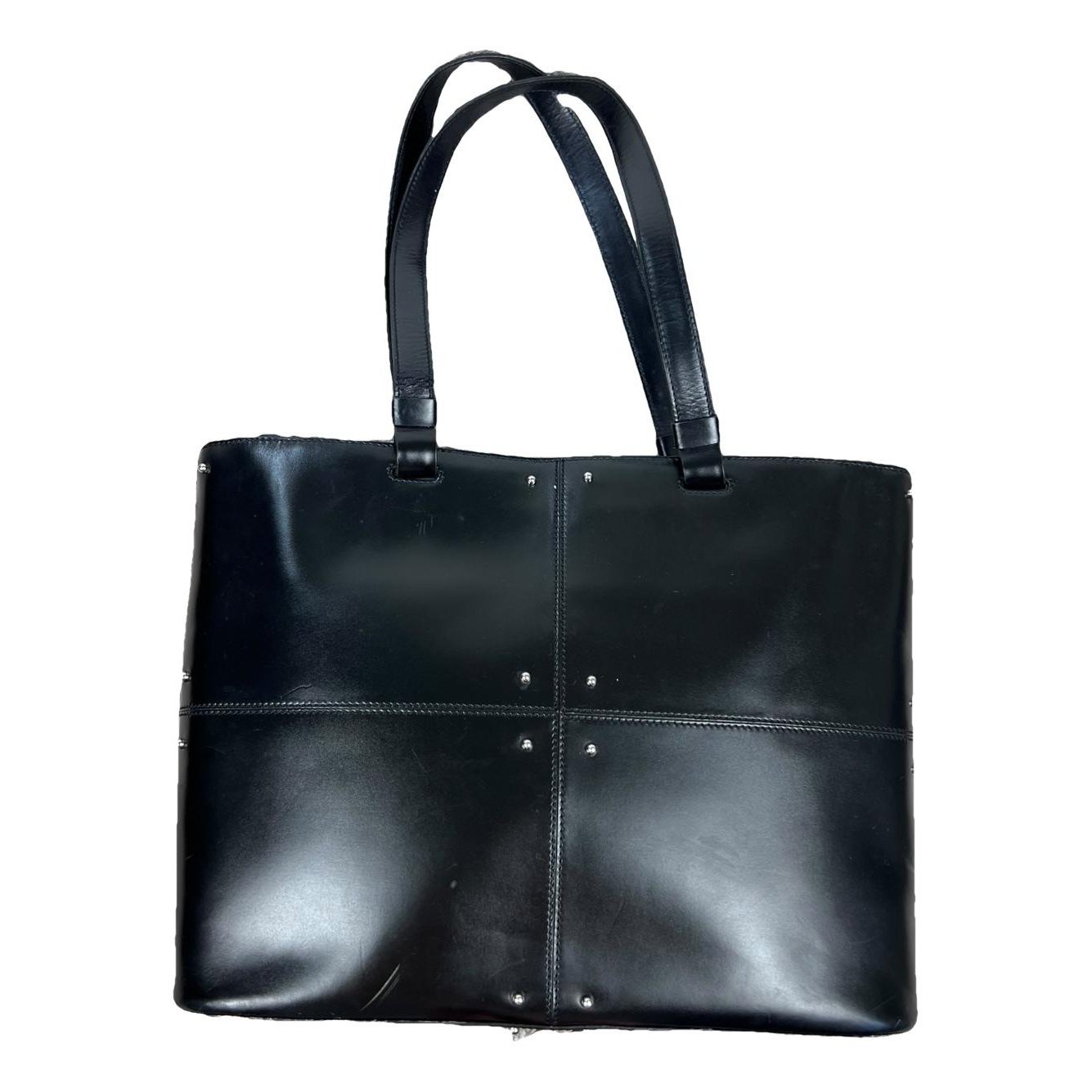 Tod's Shopping Media leather tote