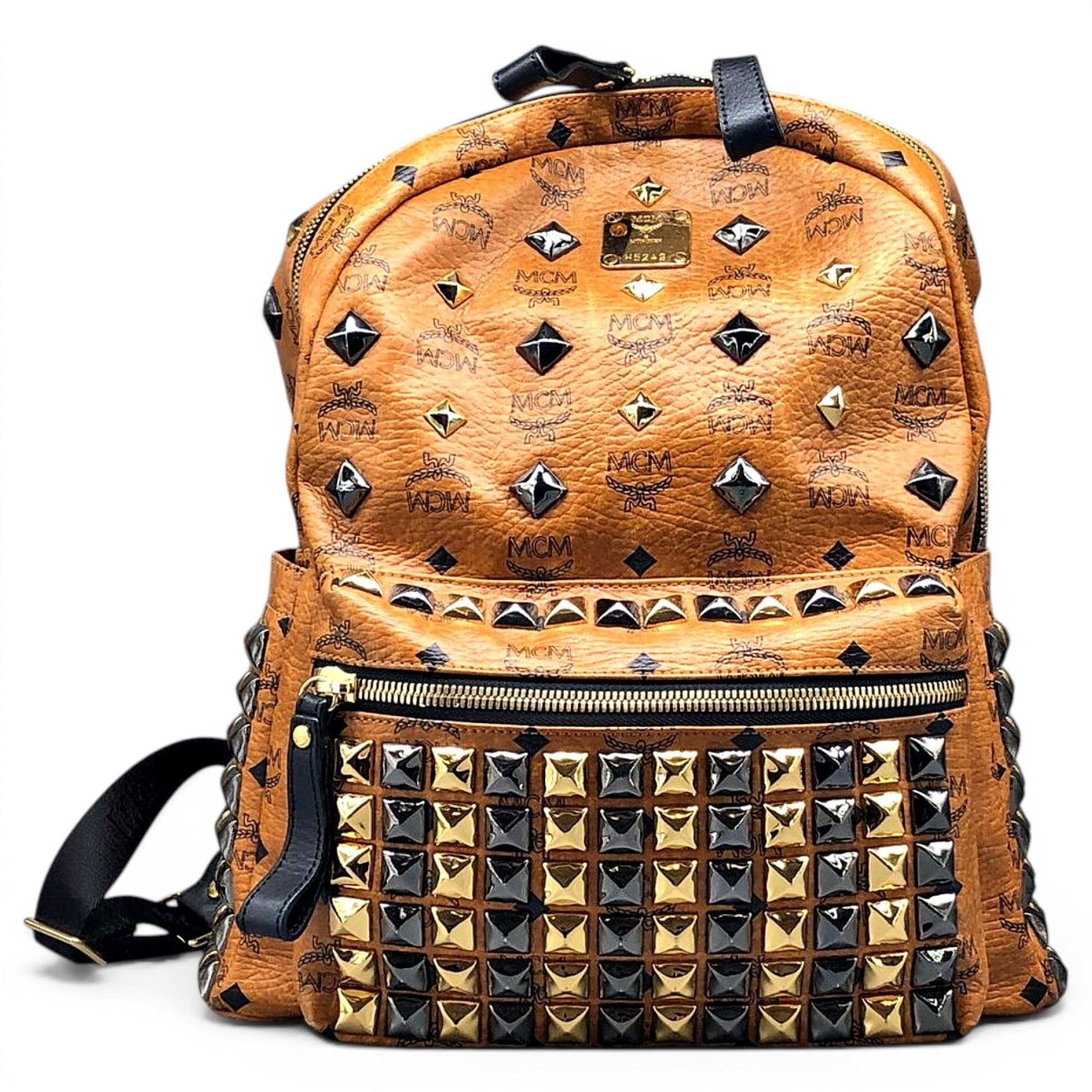 Stark leather backpack