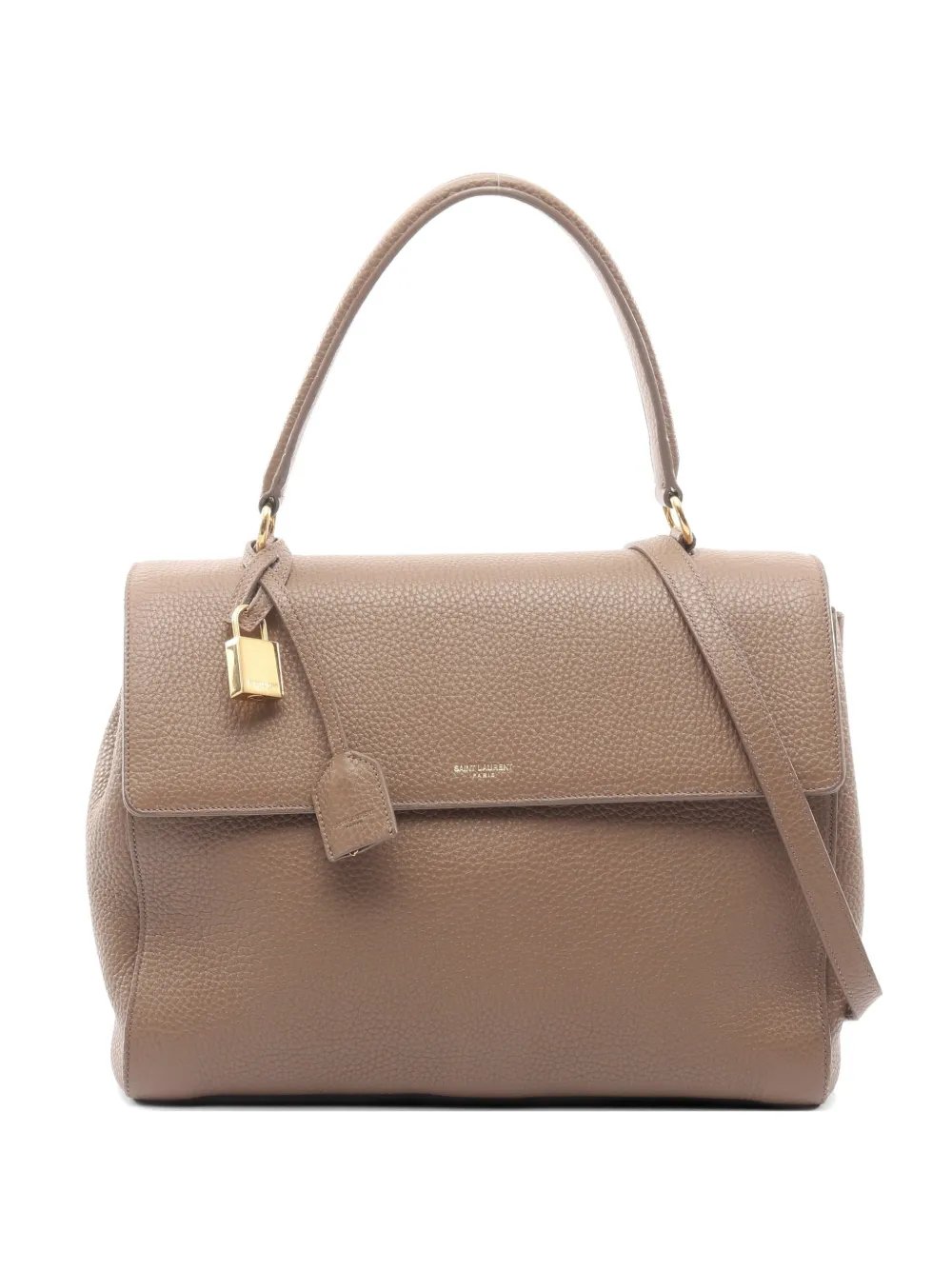 2010s leather tote bag