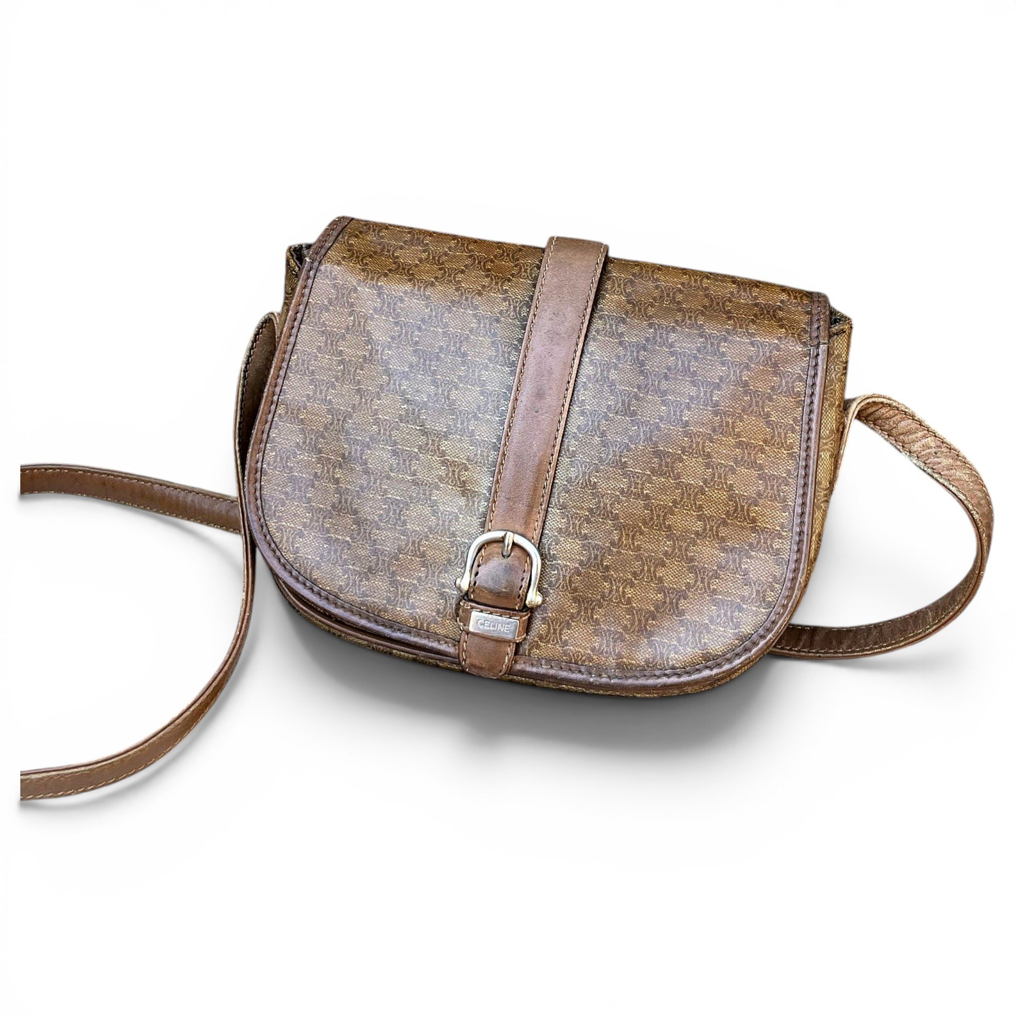 Leather crossbody bag