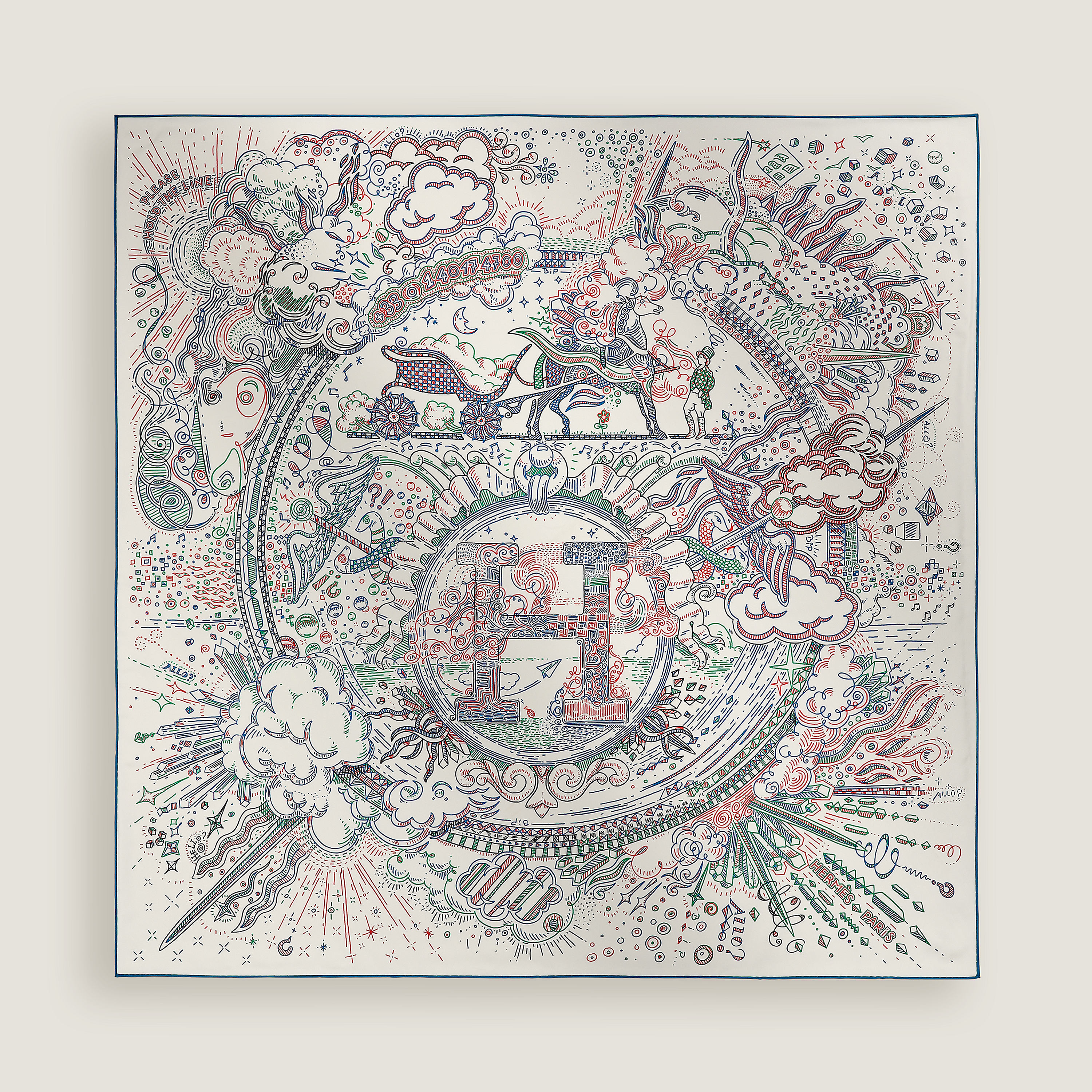 Please Hold The Line Scarf 90