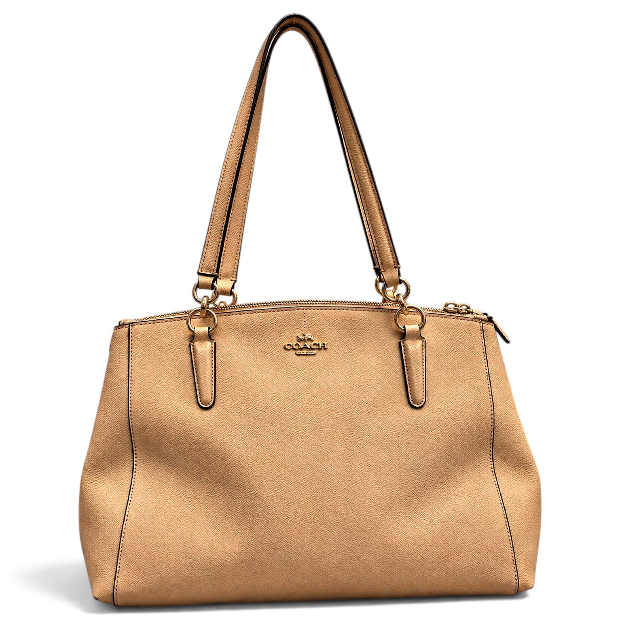 Leather satchel