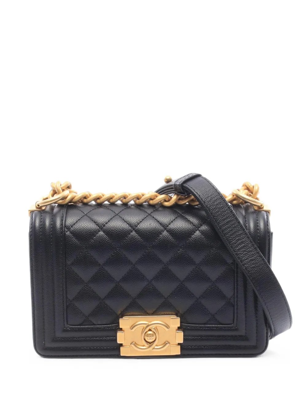 2021 Boy diamond-quilted mini bag