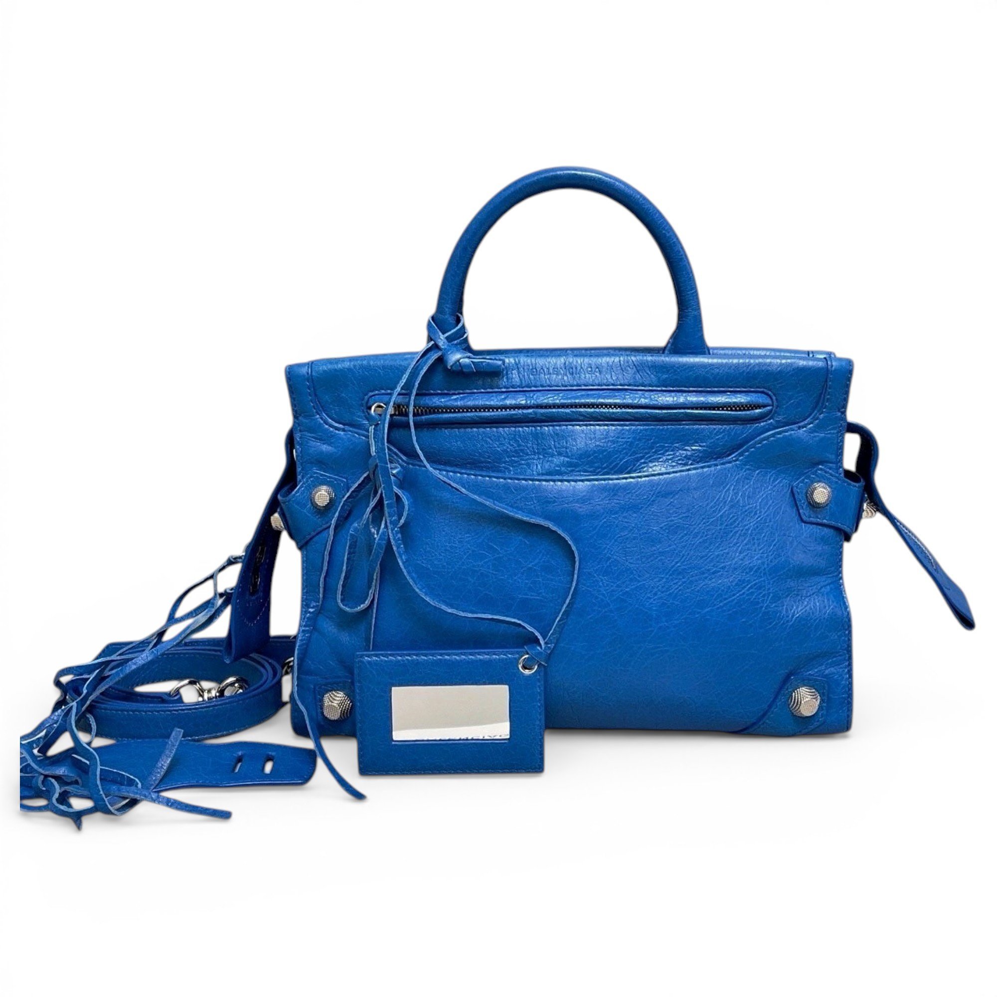 Leather handbag