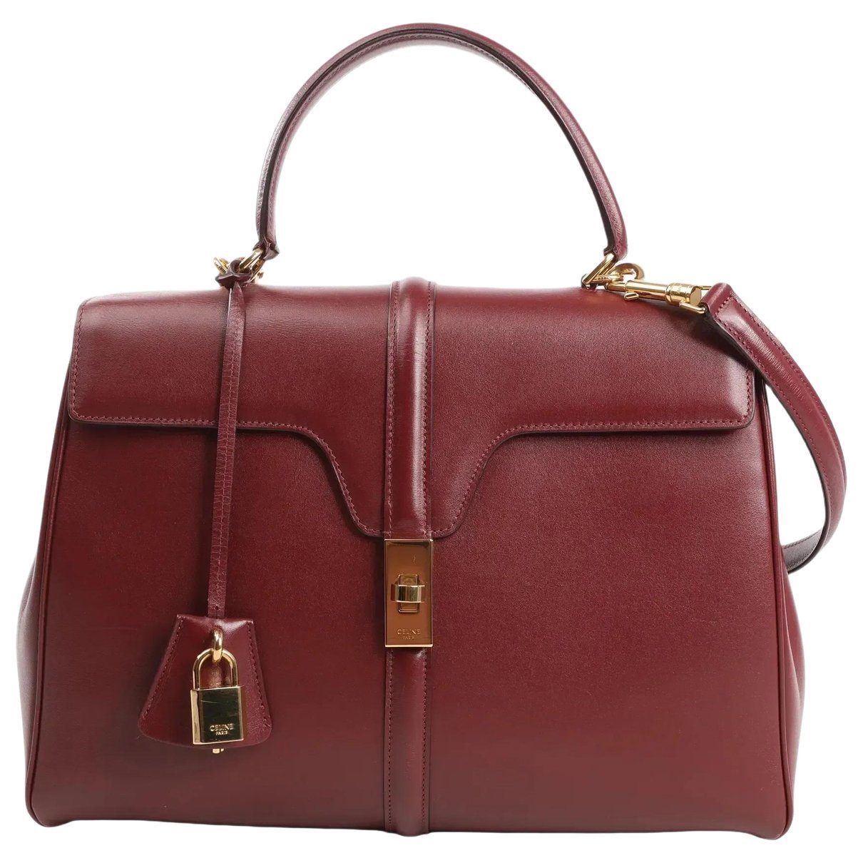 Sac 16 leather handbag