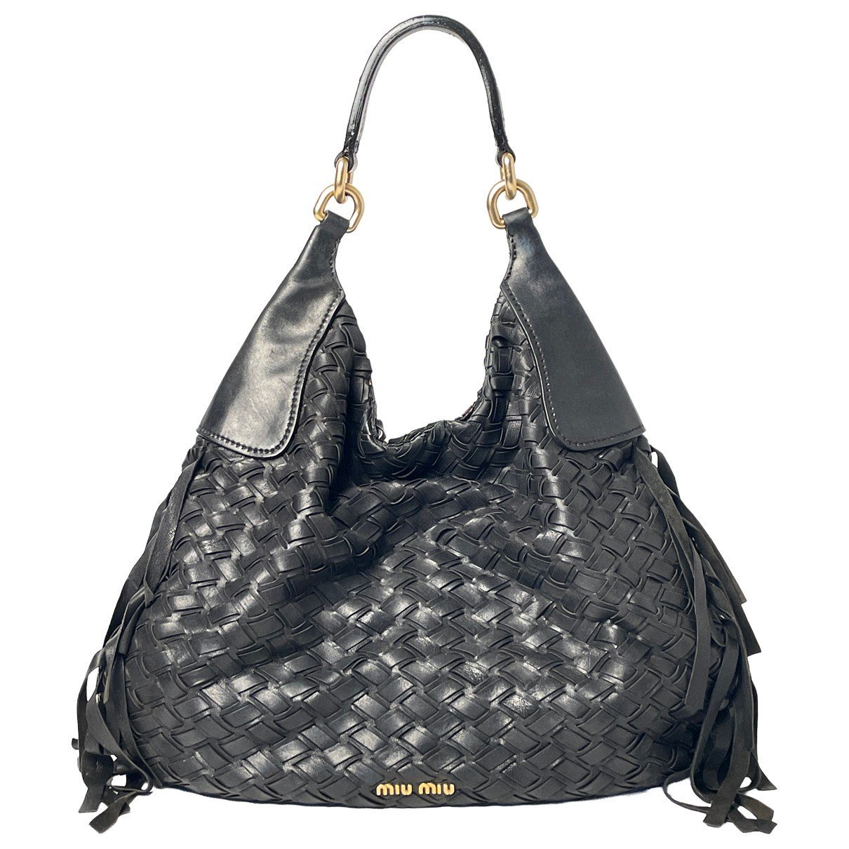 Leather handbag