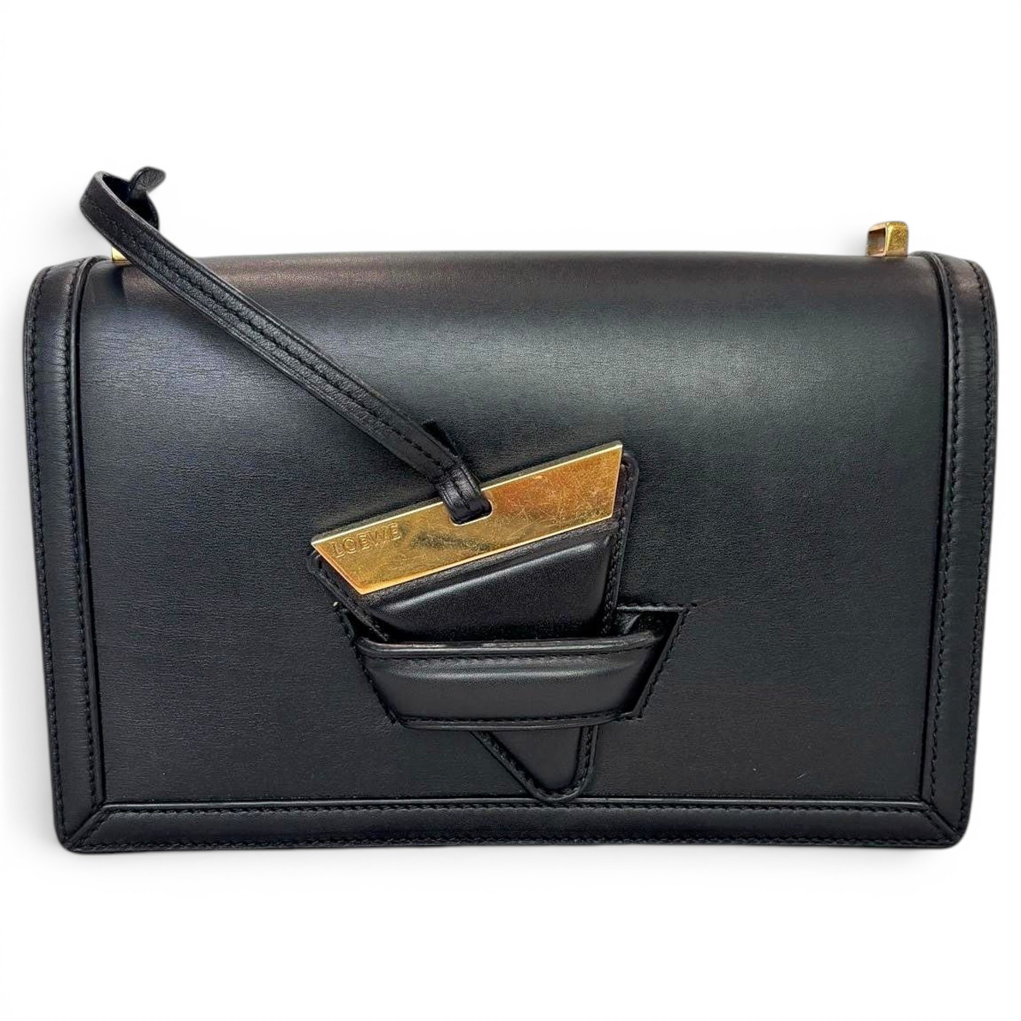 Barcelona leather handbag