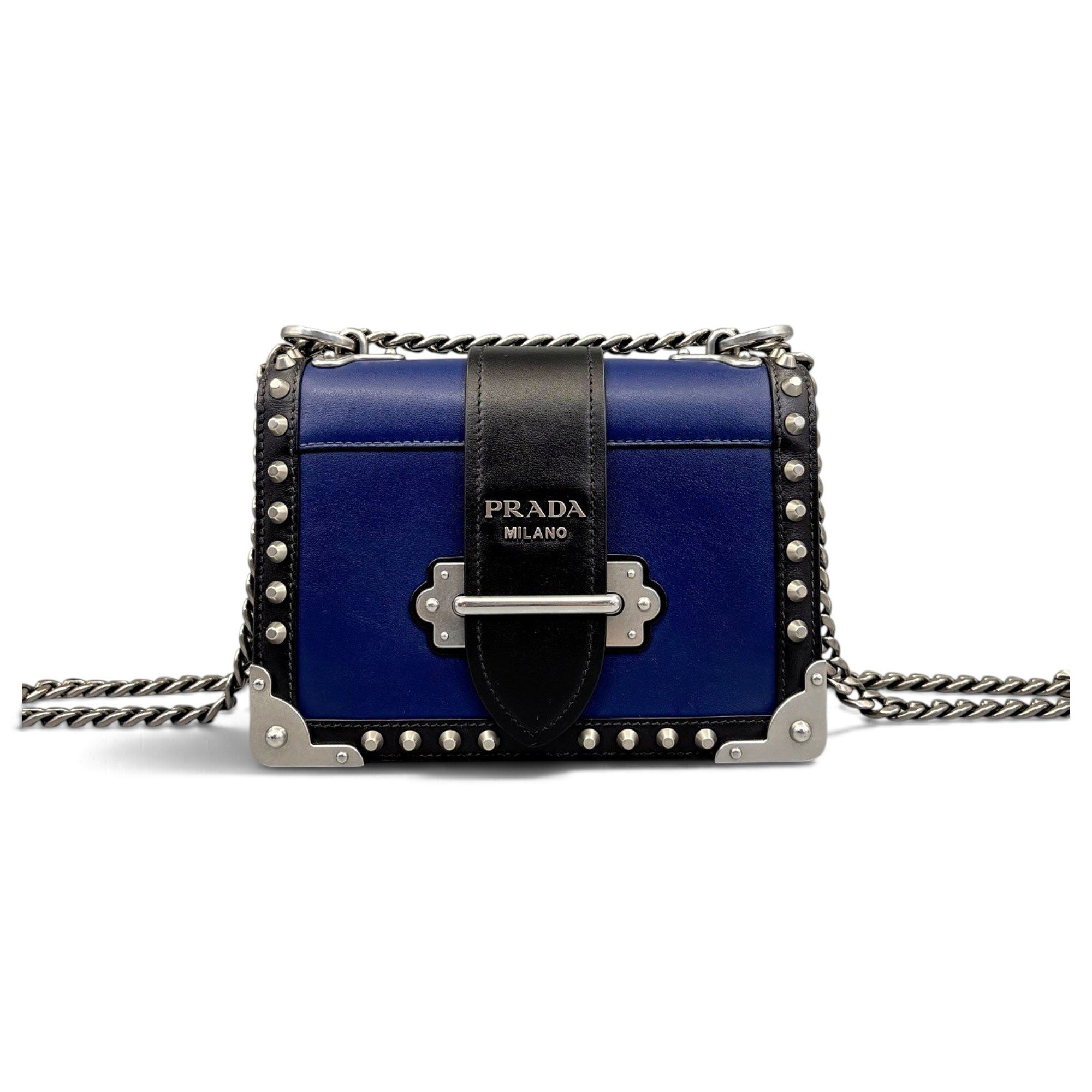 Cahier leather crossbody bag