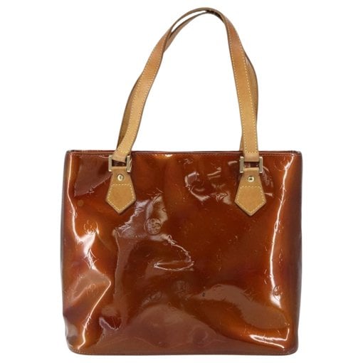 Houston patent leather handbag