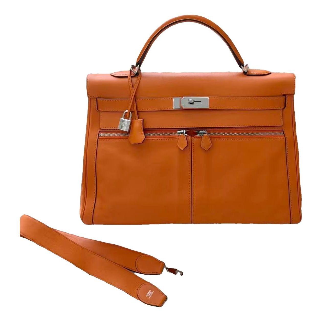 Leather handbag