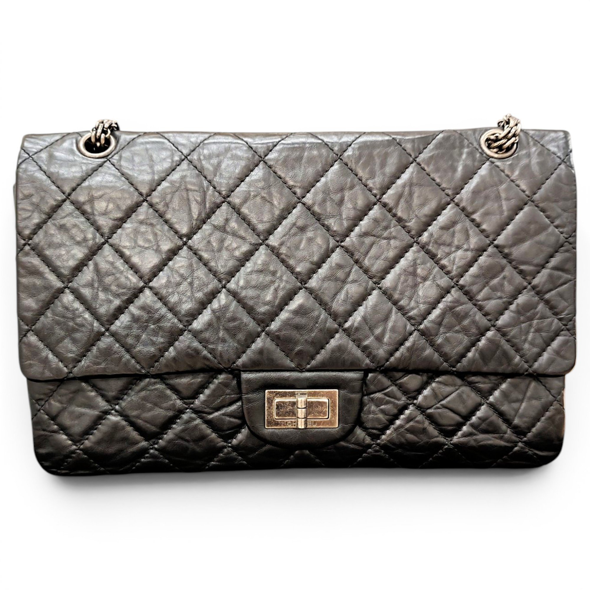 Chanel 2.55 leather handbag