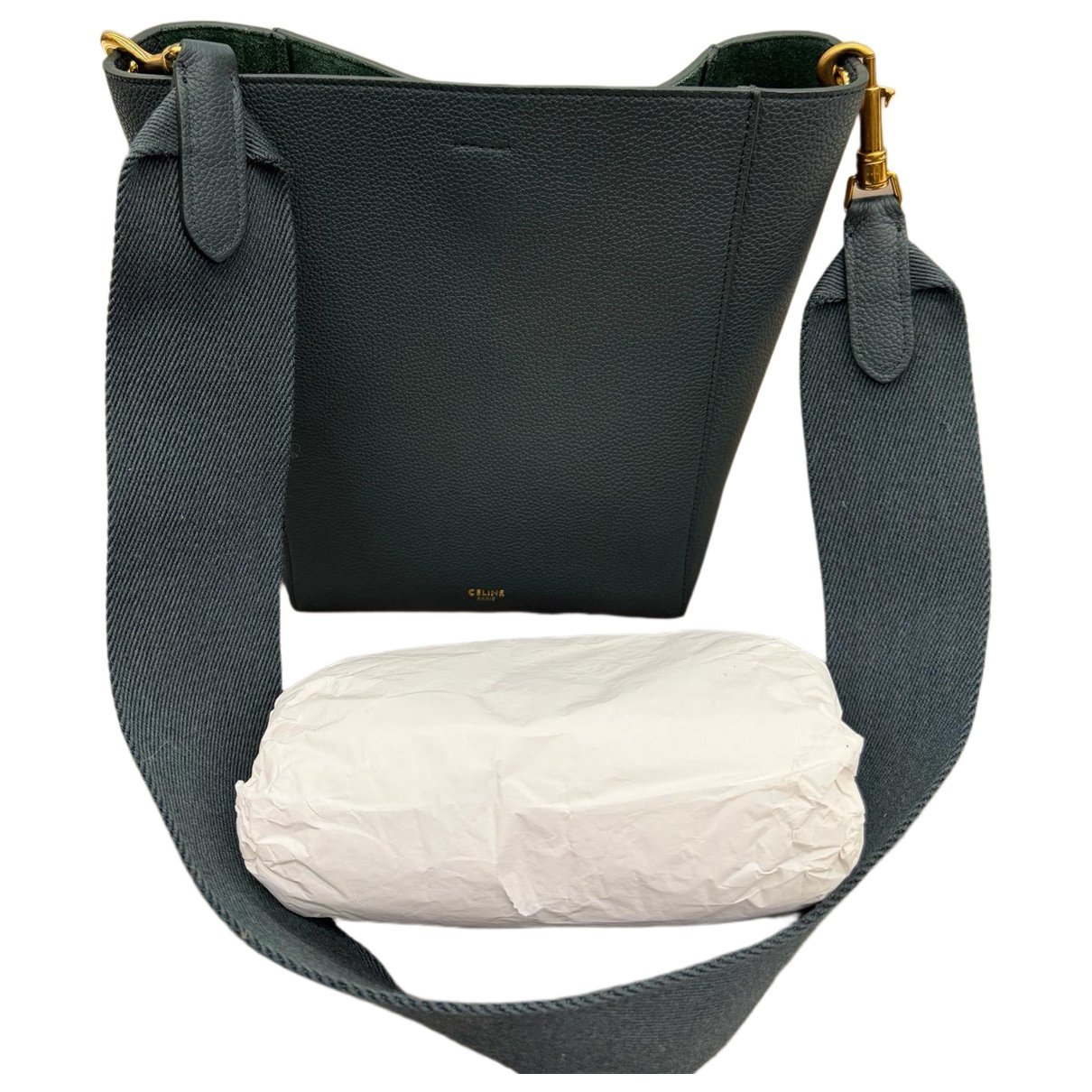 Seau Sangle leather handbag