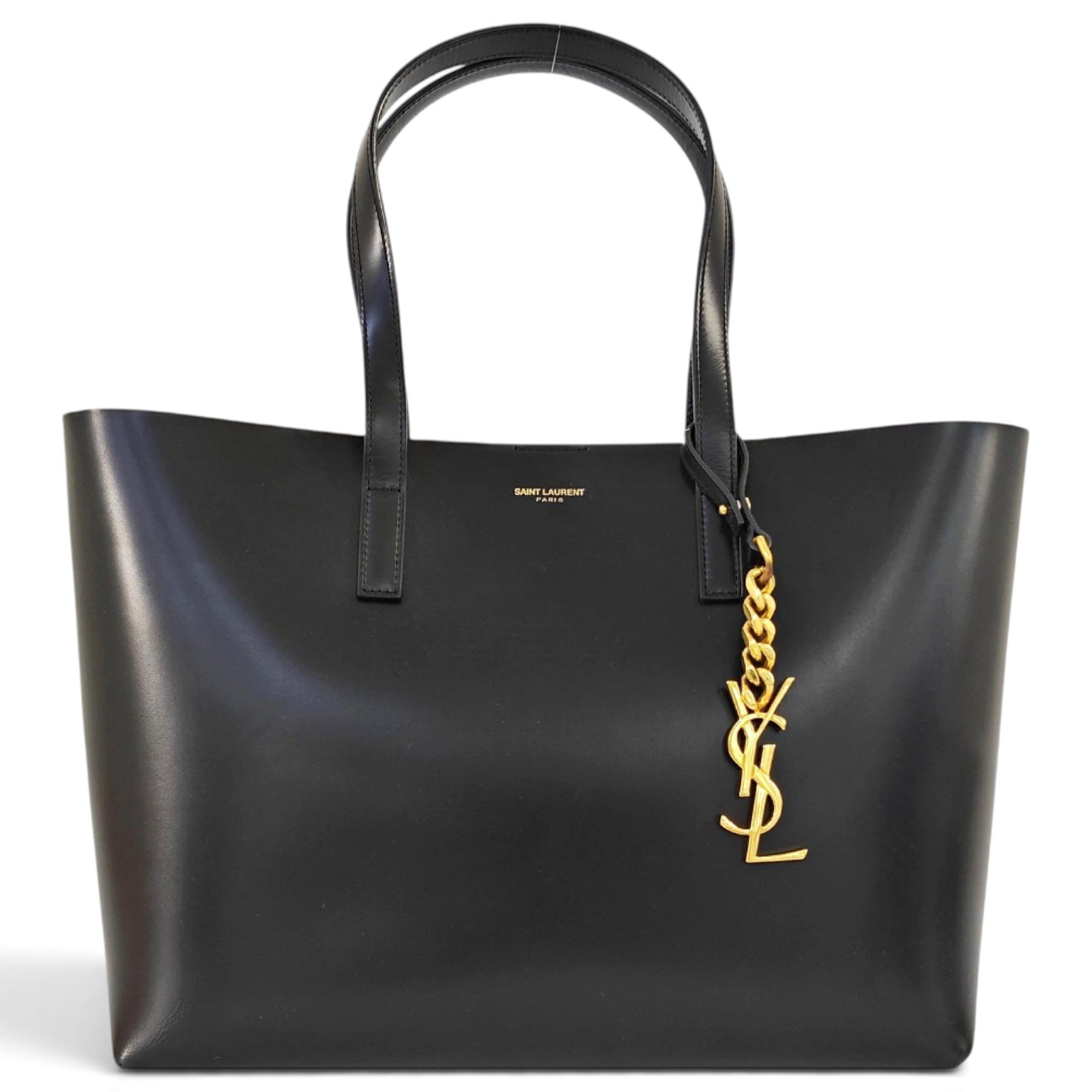 Shopping leather tote