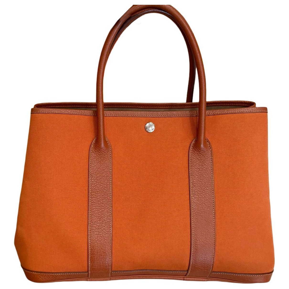 Garden Party leather handbag