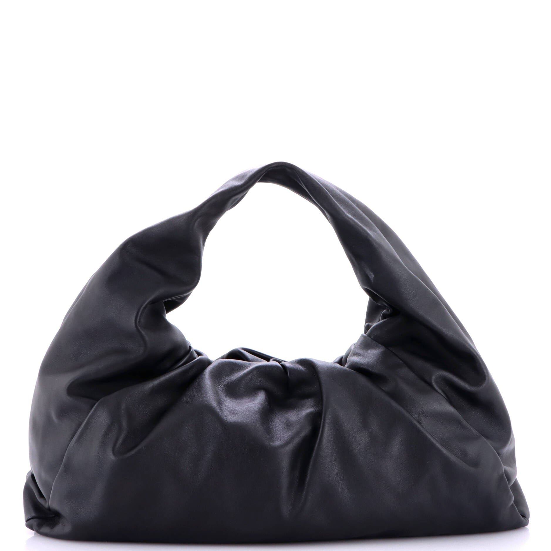 The Shoulder Pouch Leather Maxi