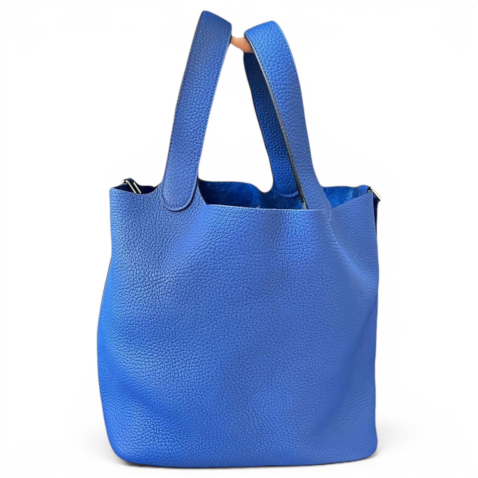 Picotin leather handbag