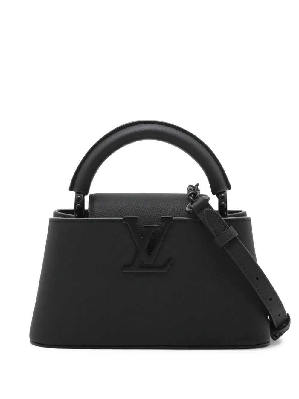 2021-2026 Taurillon Mini Capucines East West satchel