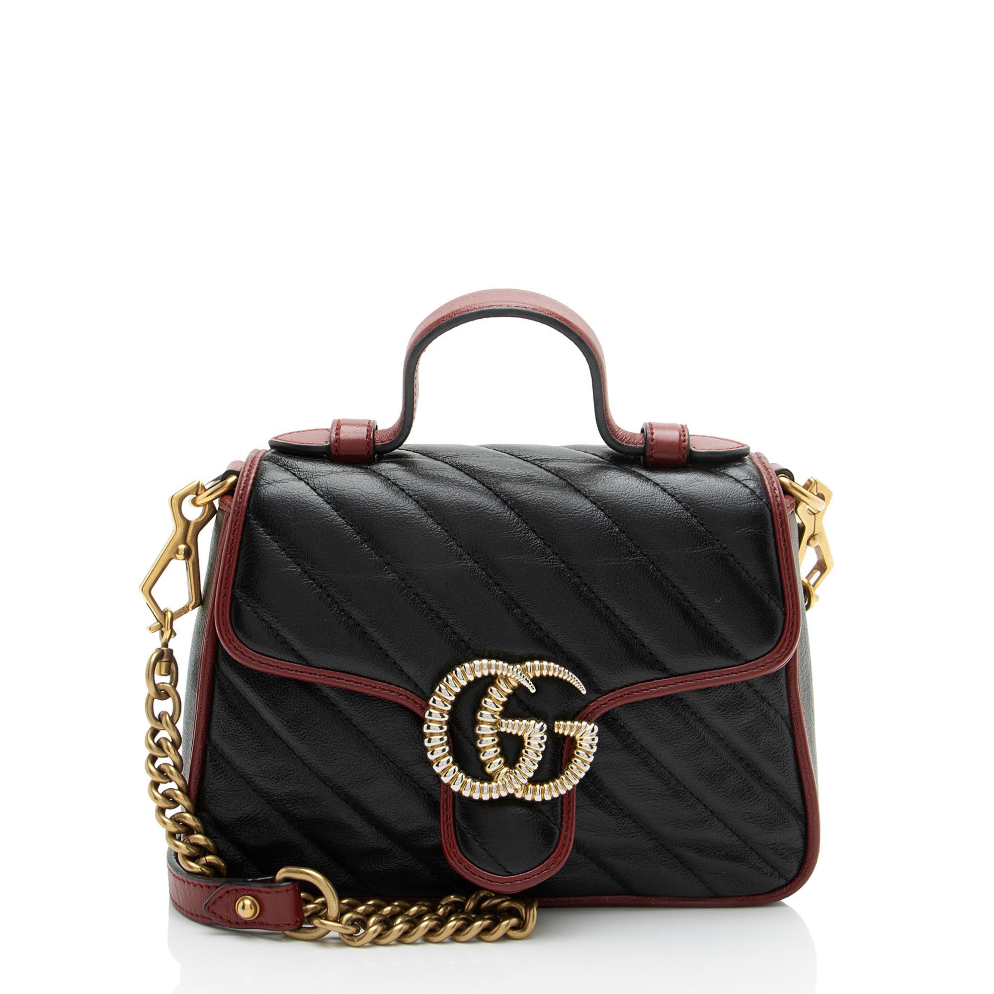 Marmont leather satchel