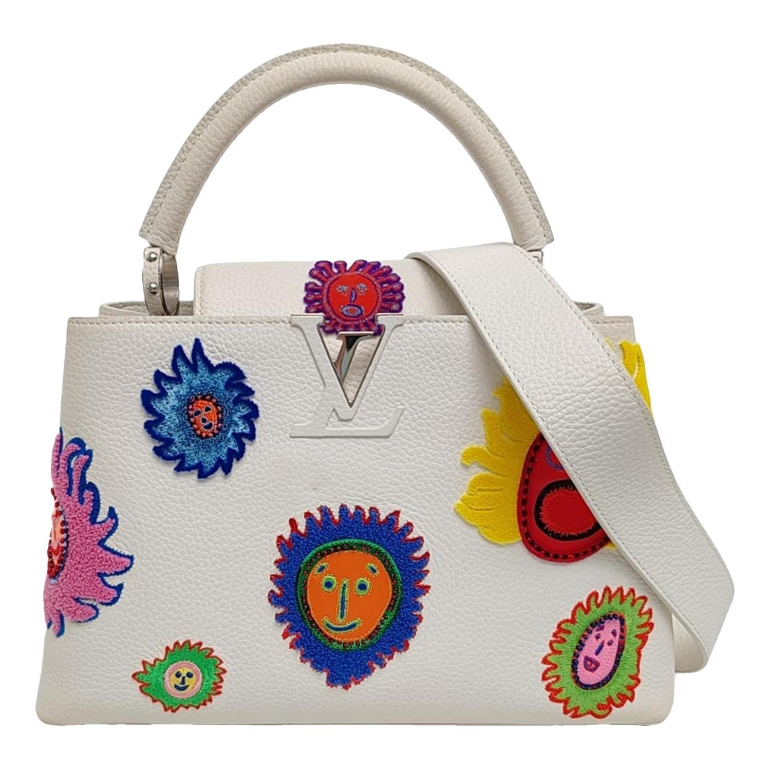 Capucines leather handbag