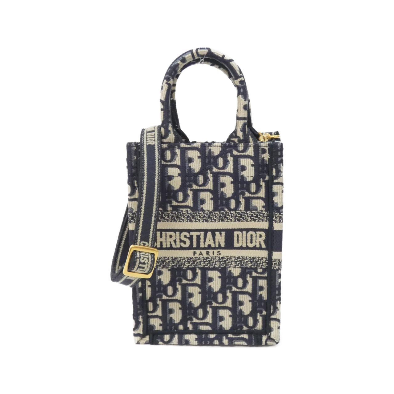 Christian Dior DIOR OBLIQUE Dior Book Tote Mini Vertical Bag S5555...