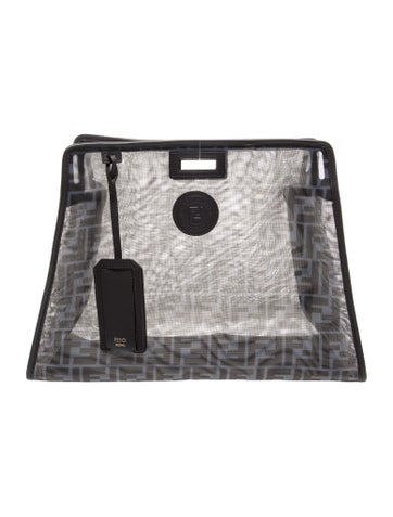 Fendi Zucca FF Top Handle Bag