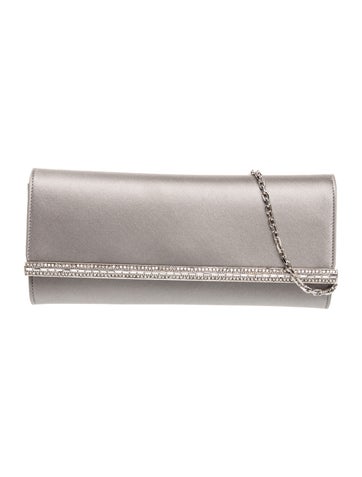 Judith Leiber Satin Shoulder Bag