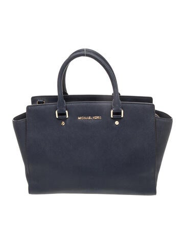 Saffiano Leather Top Handle Bag