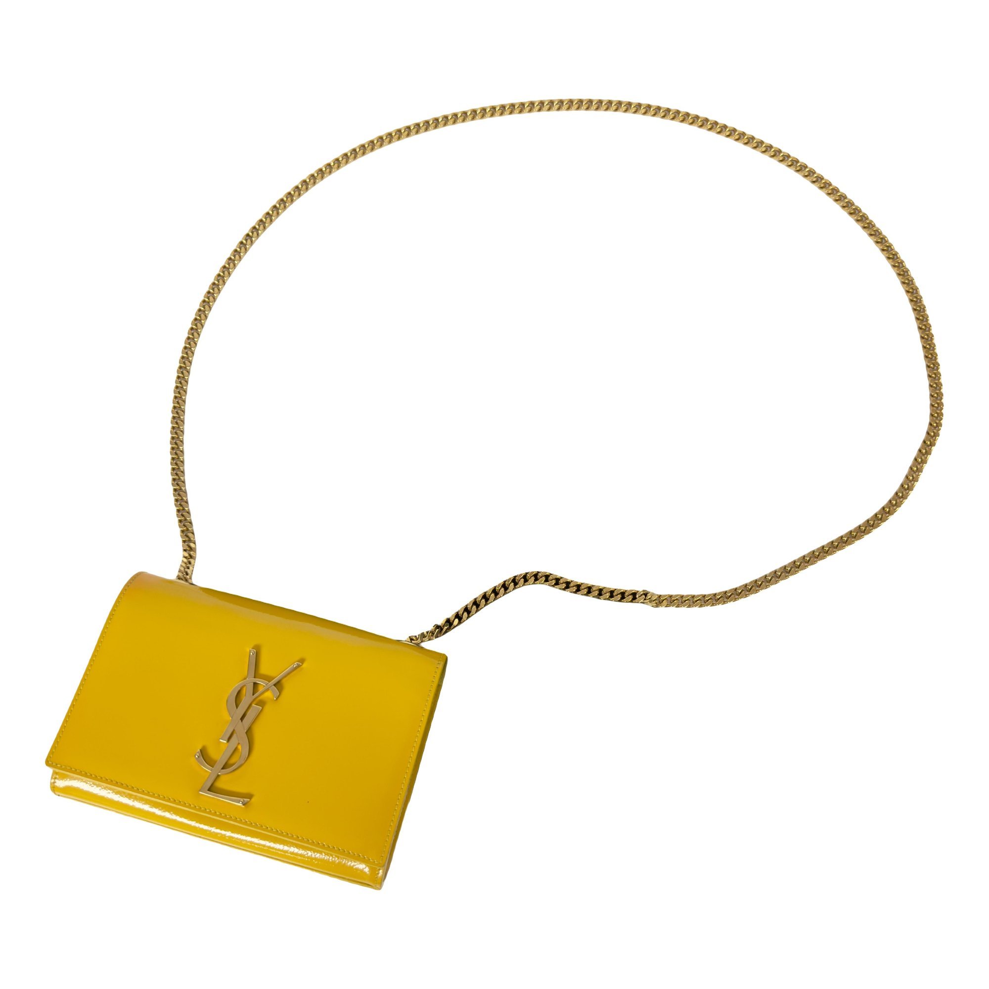 Kate monogramme patent leather crossbody bag