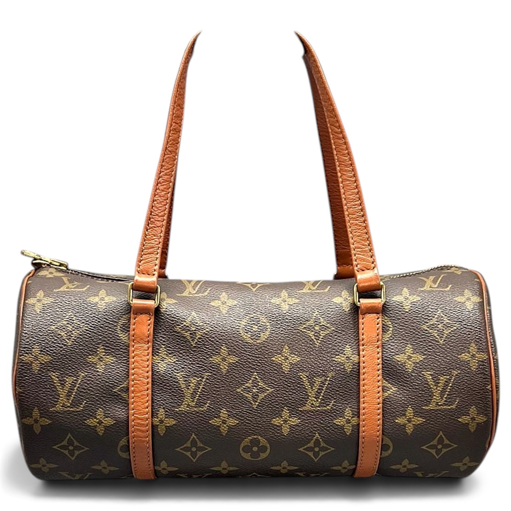 Papillon leather handbag