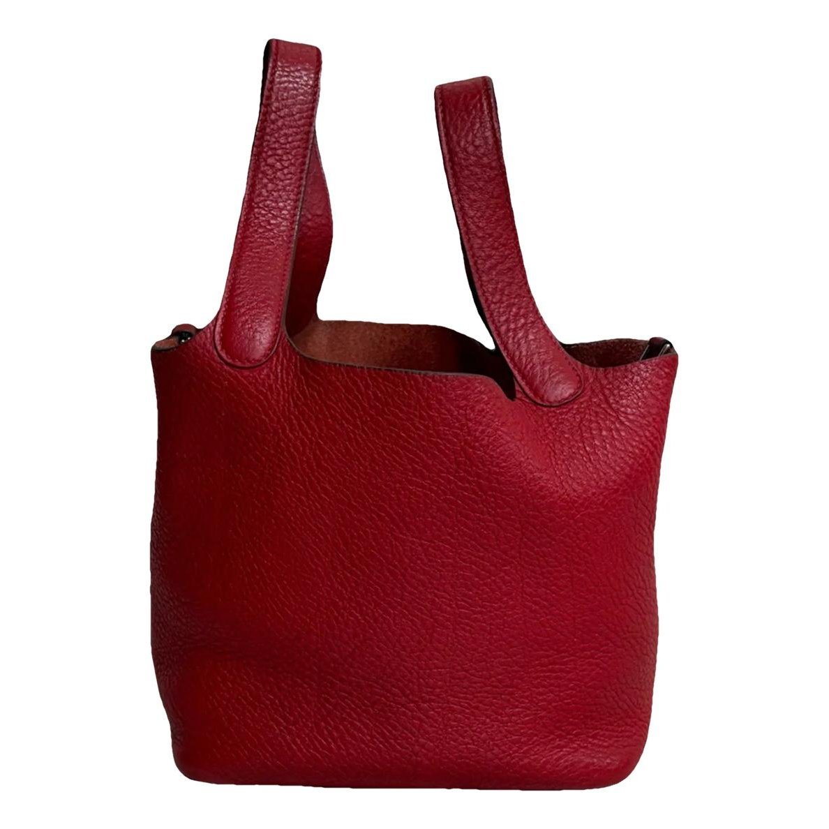 Picotin leather handbag