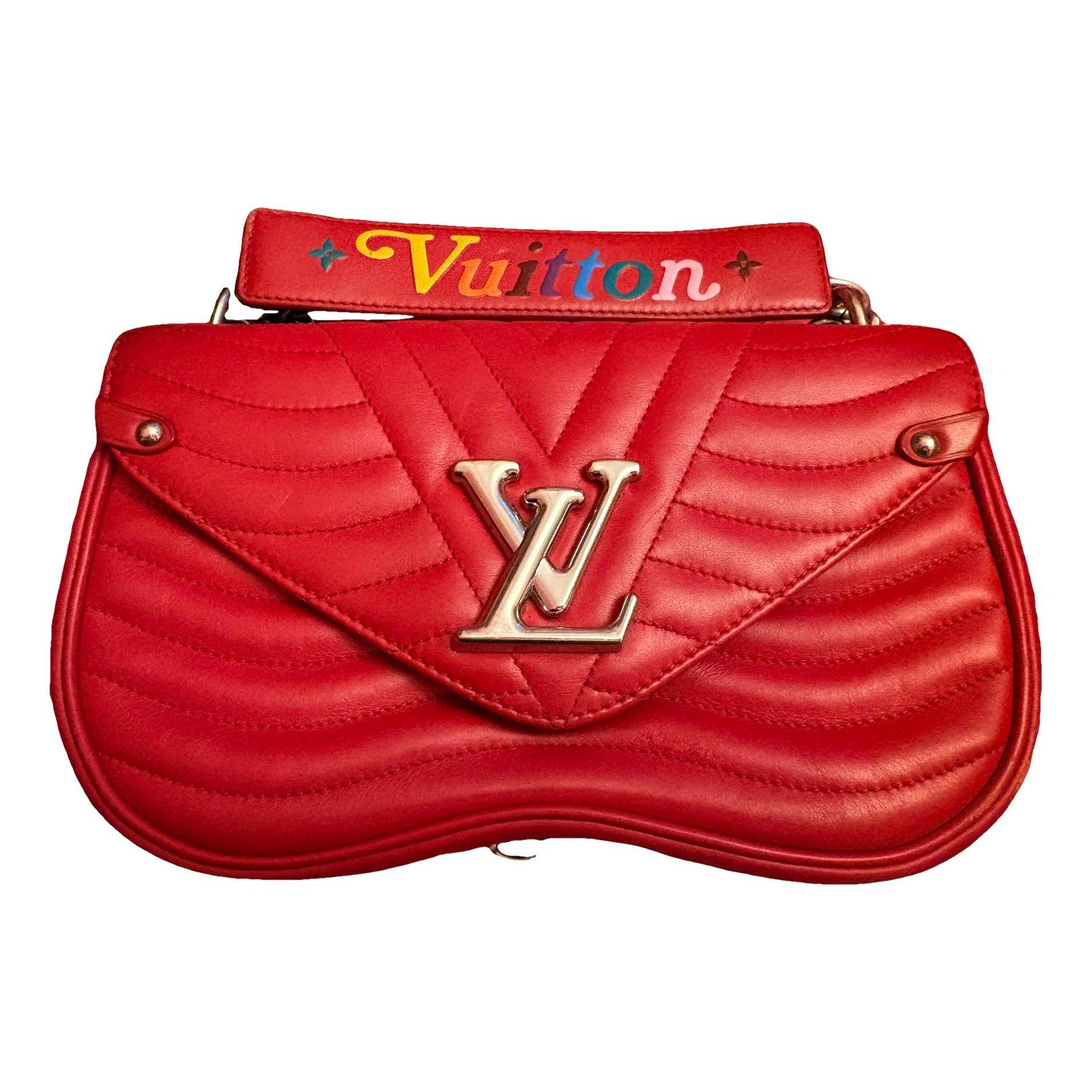 New Wave leather handbag