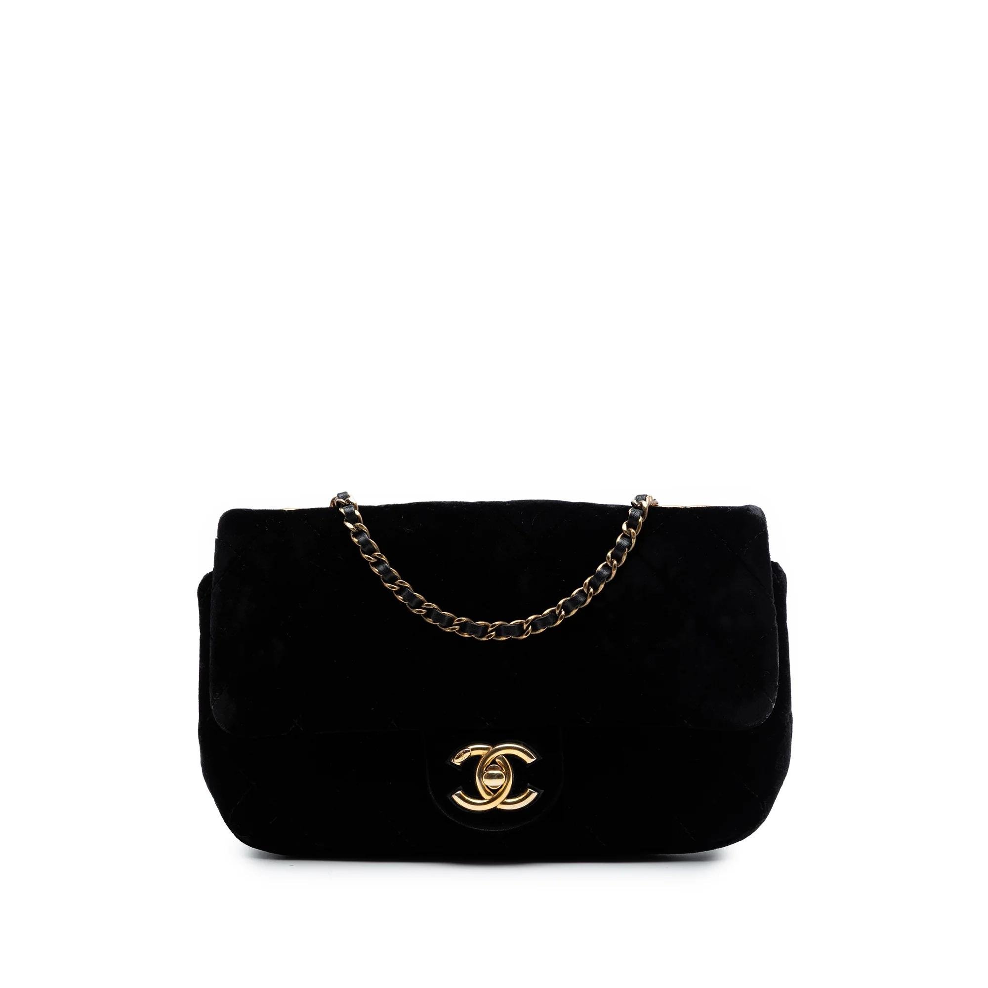 Timeless/Classique velvet crossbody bag