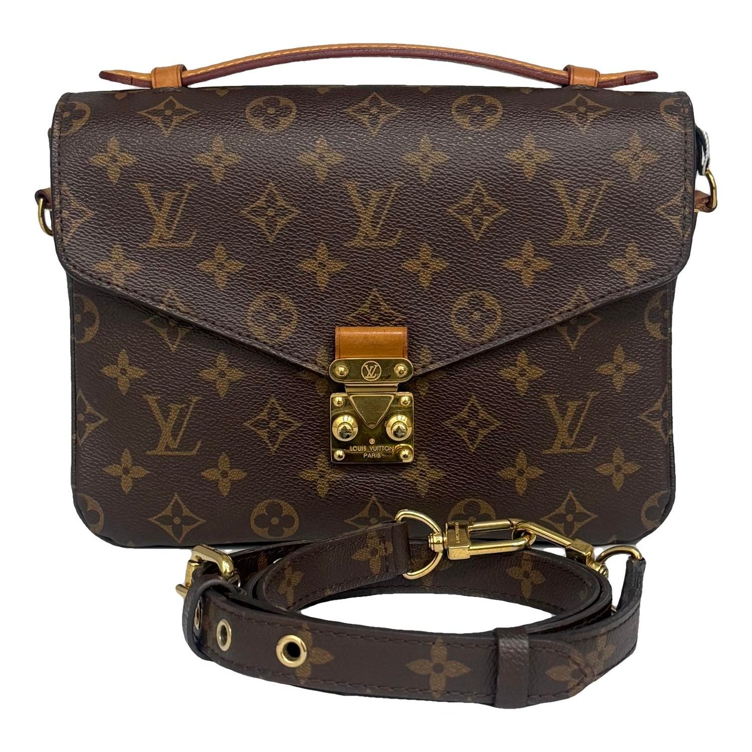 Metis leather handbag