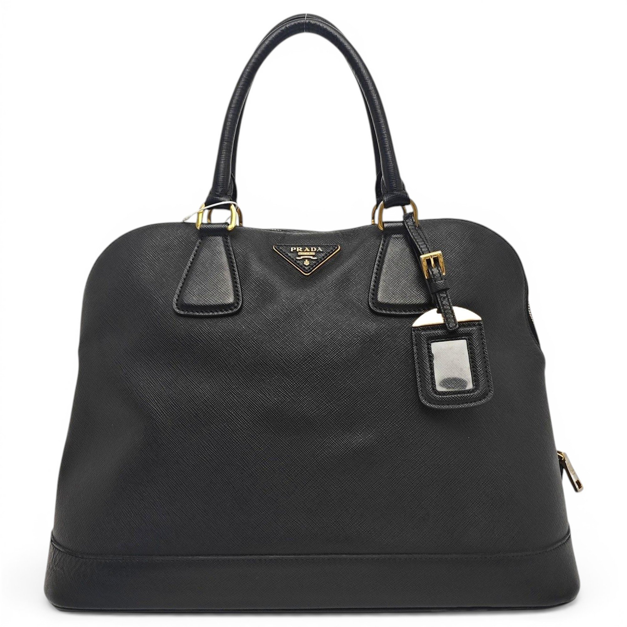 Promenade leather handbag