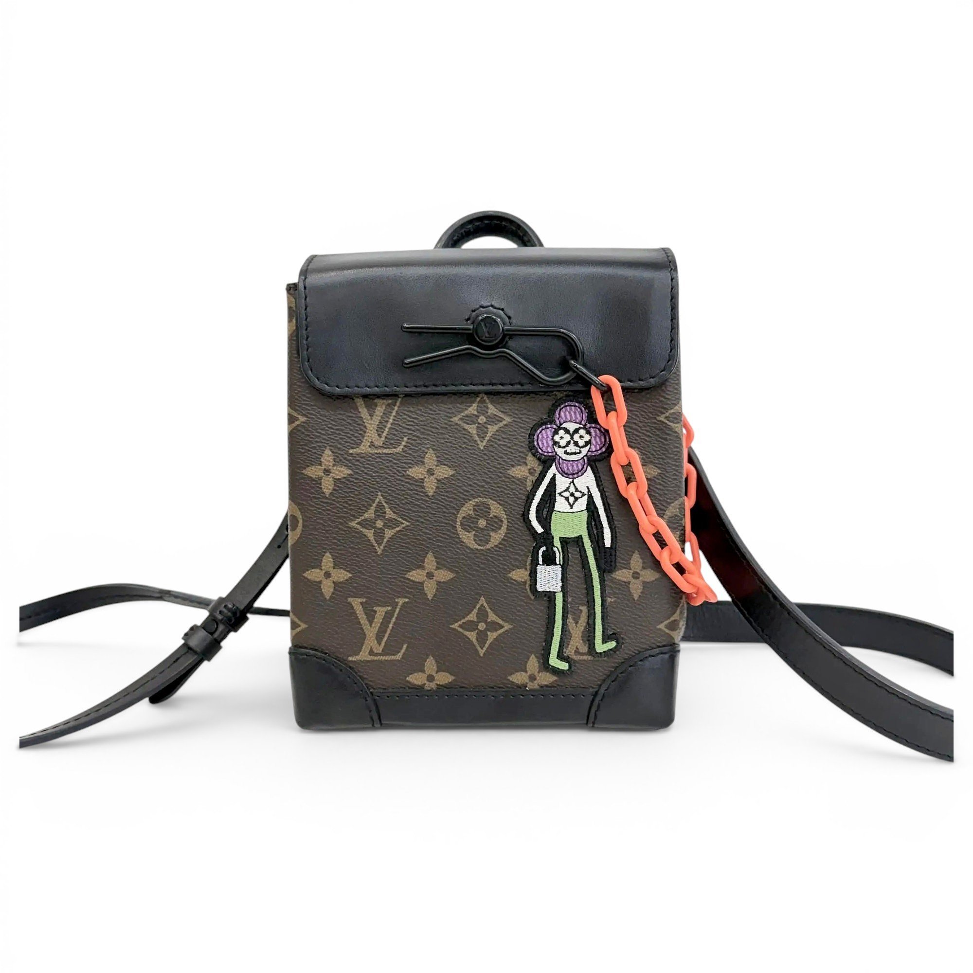 Leather backpack