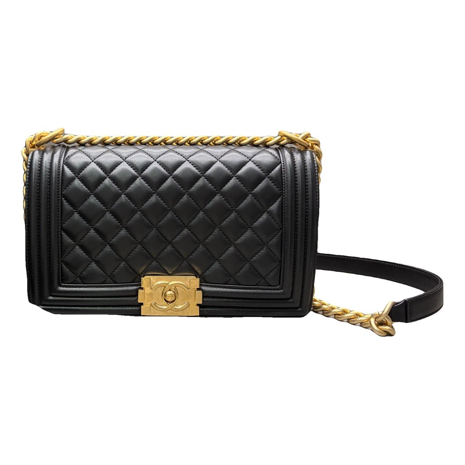Boy leather crossbody bag