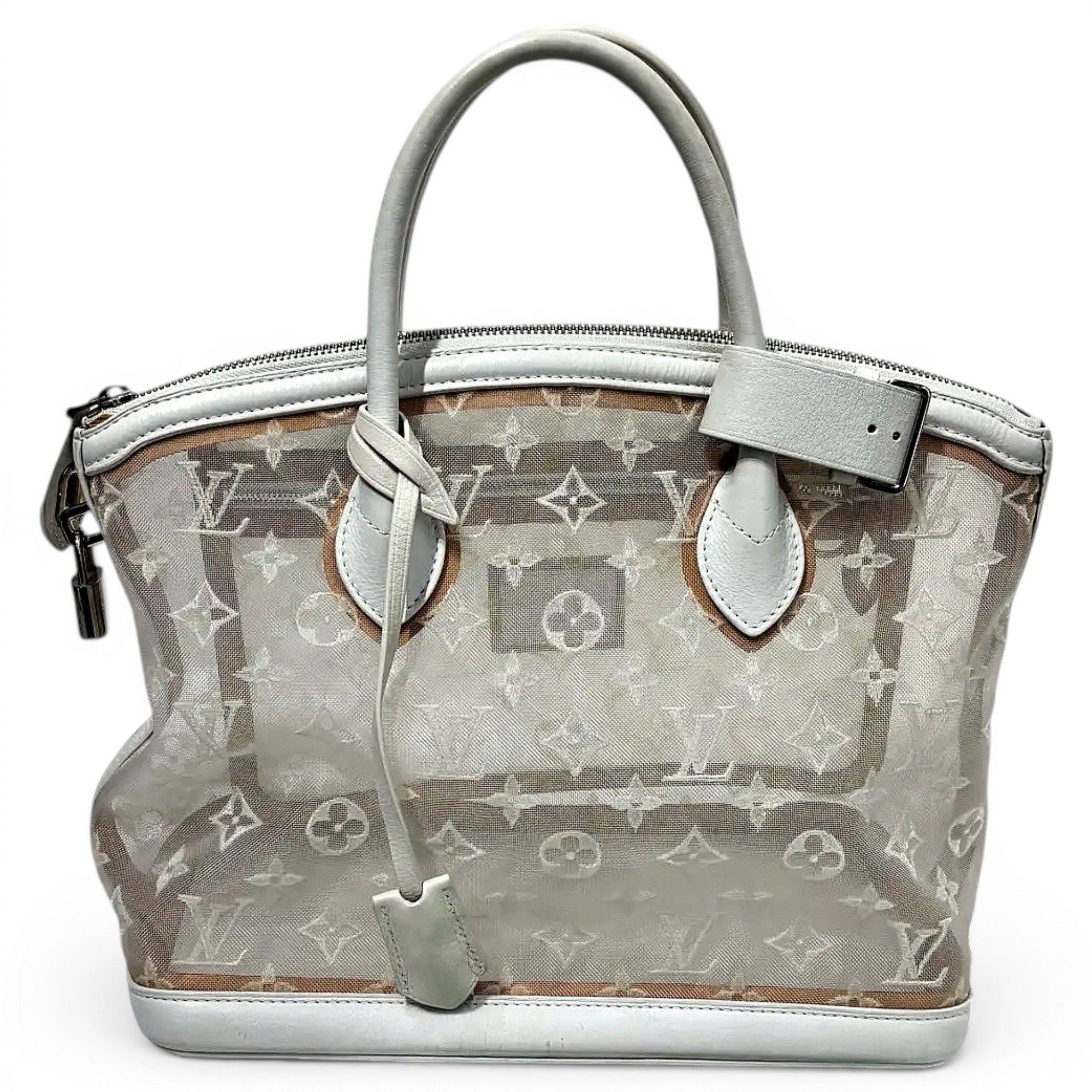 Lockit leather handbag