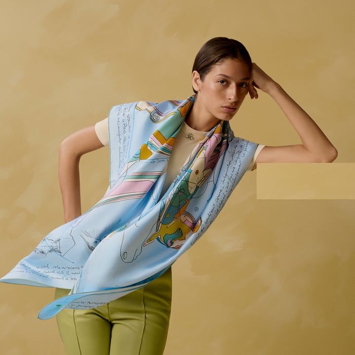 Le Pegase d'Hermès Scarf 140