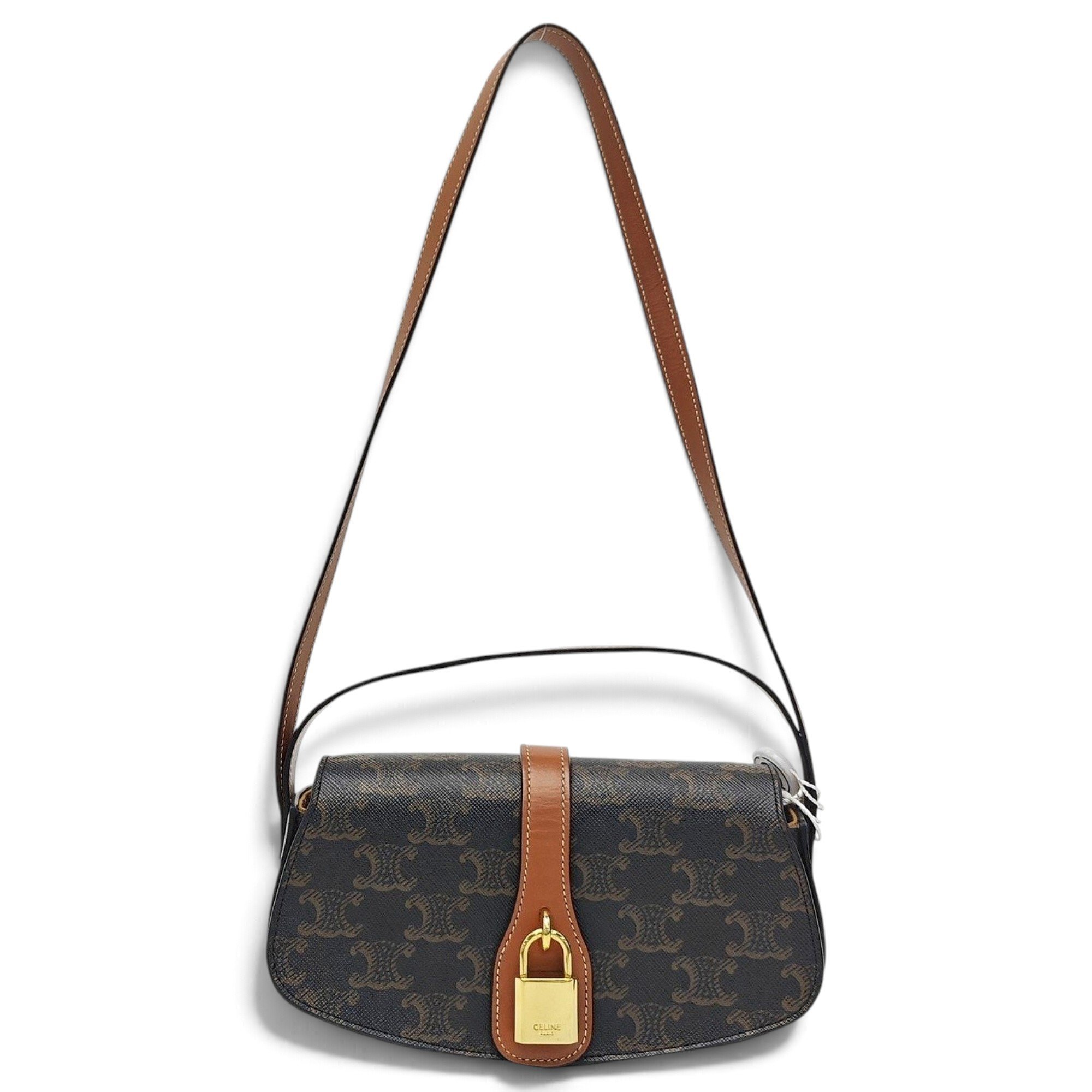 Tabou leather handbag