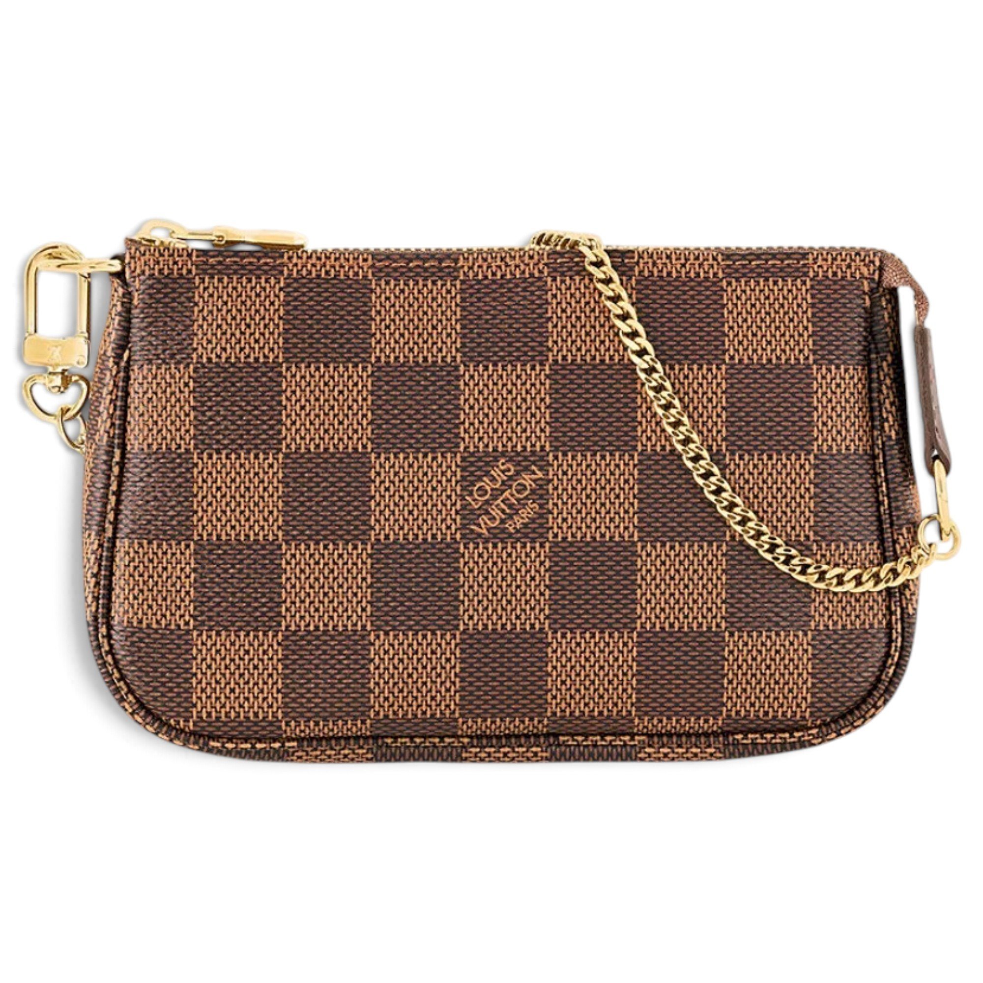 Louis Vuitton Pochette Accessoire cloth handbag