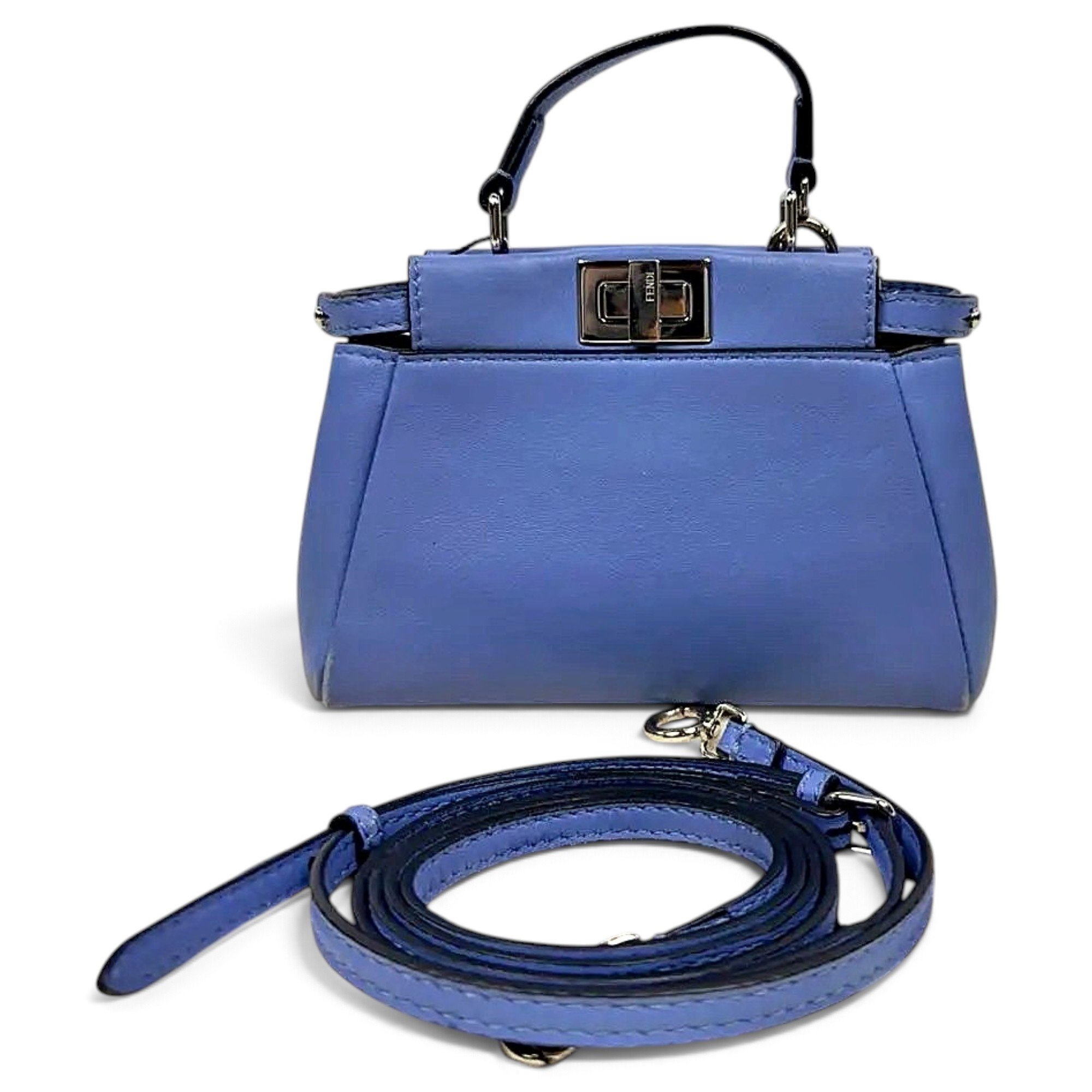 Peekaboo leather crossbody bag