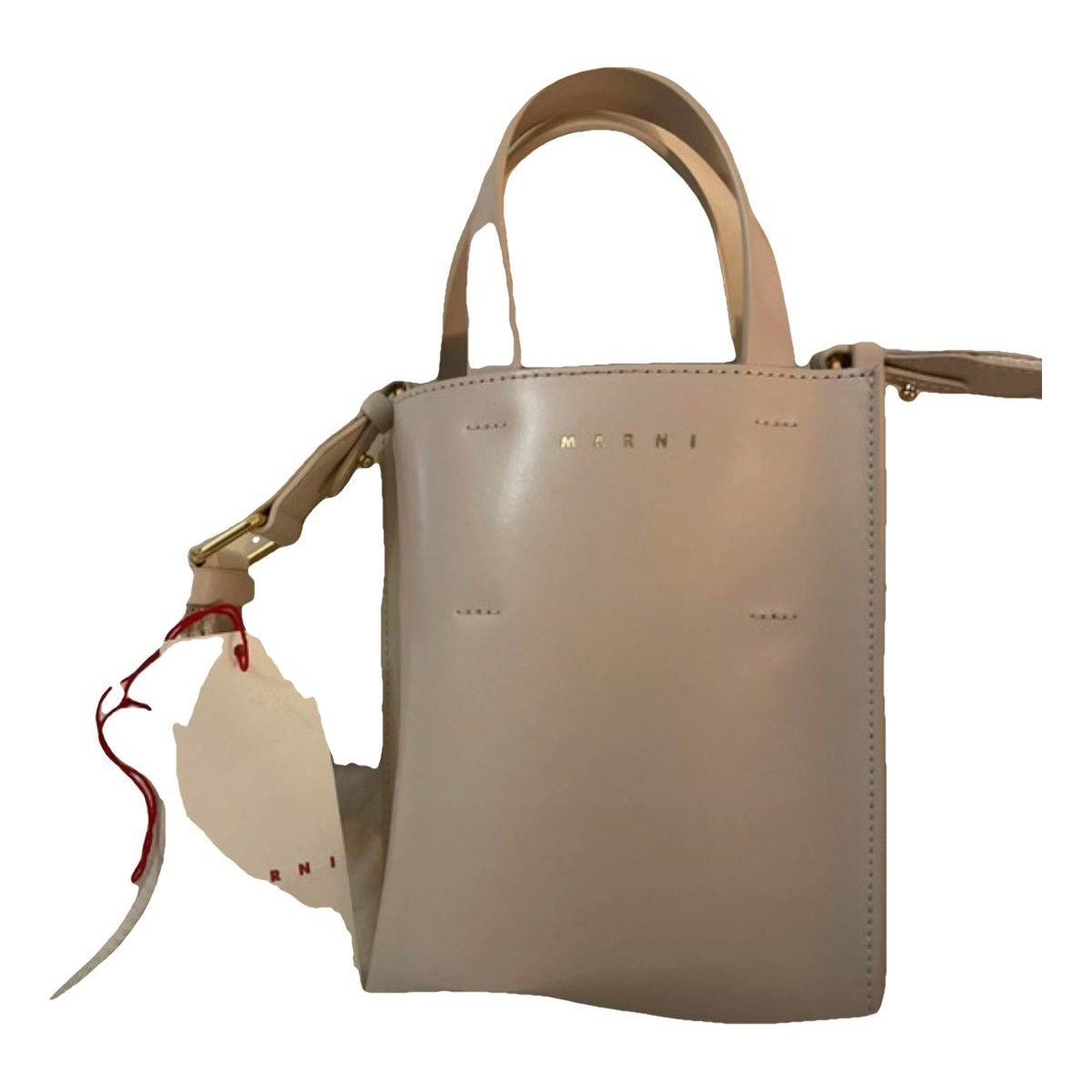 Pannier leather tote