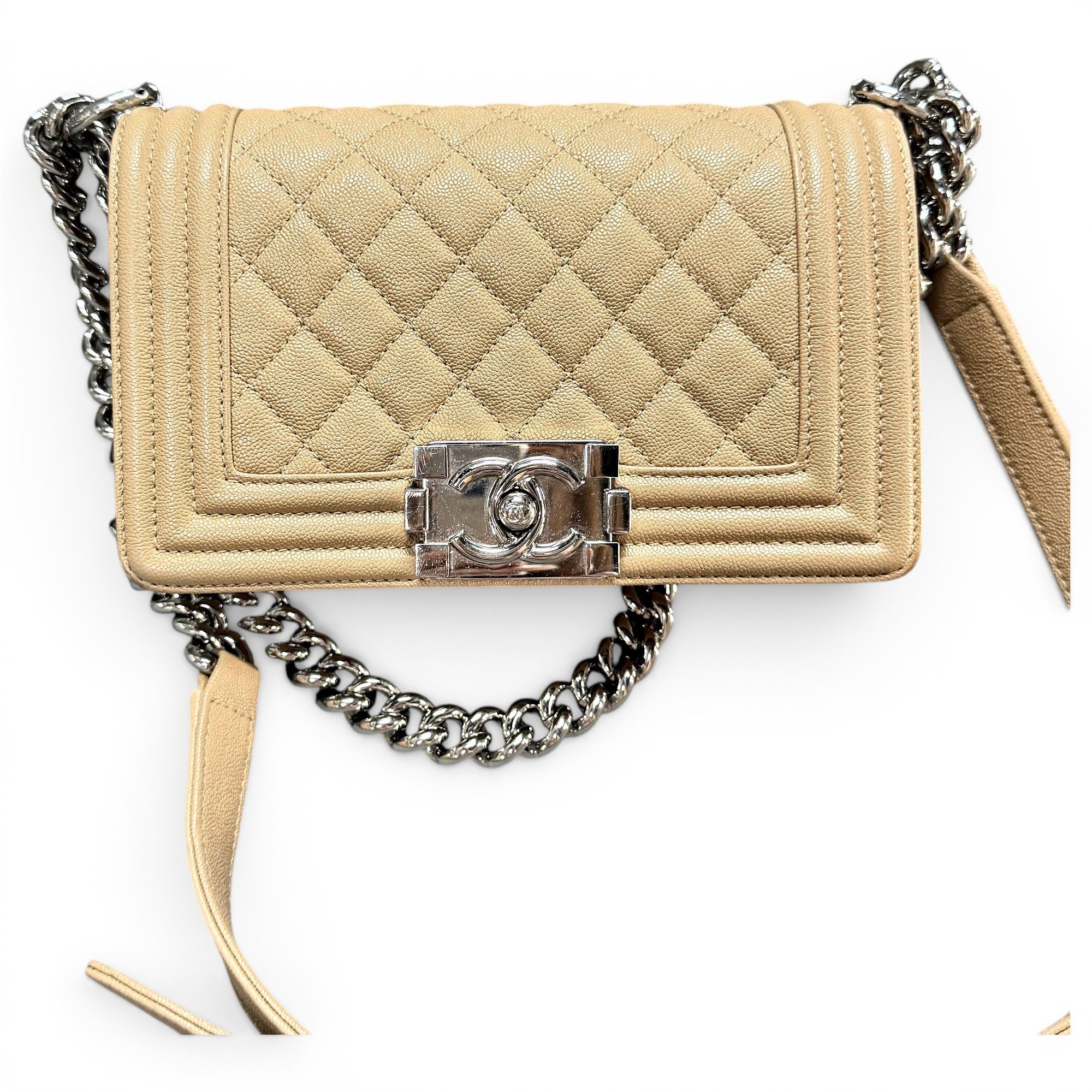 Boy leather crossbody bag