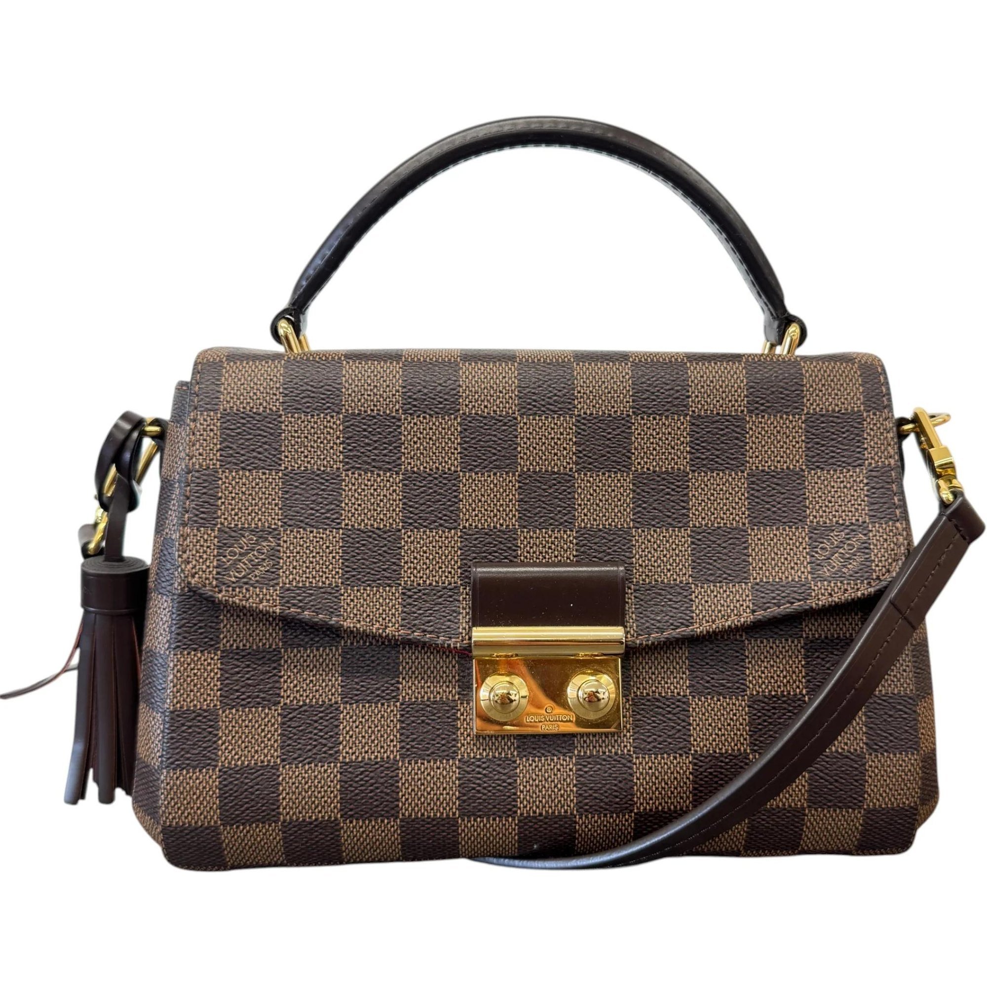 Croisette leather handbag
