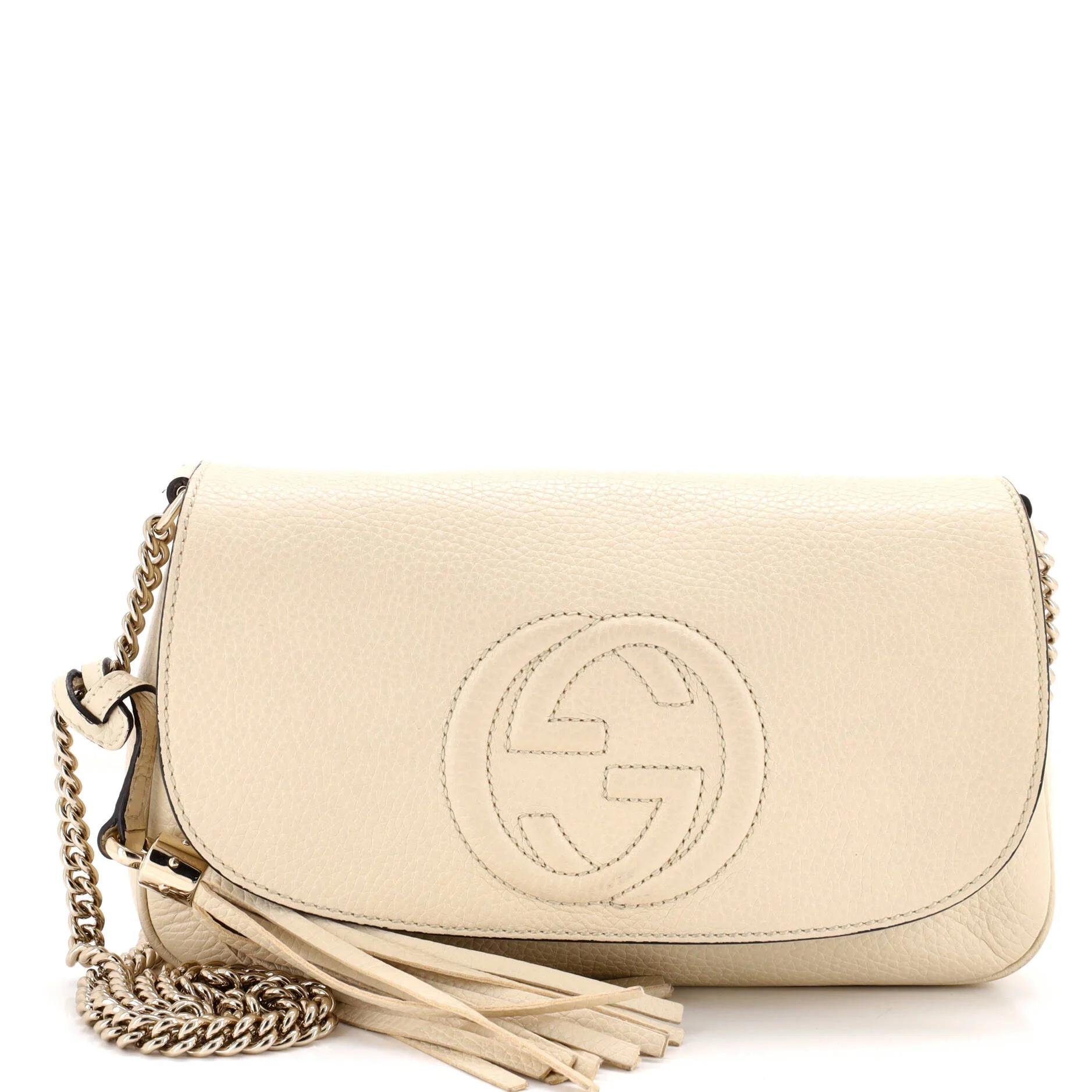 Leather crossbody bag