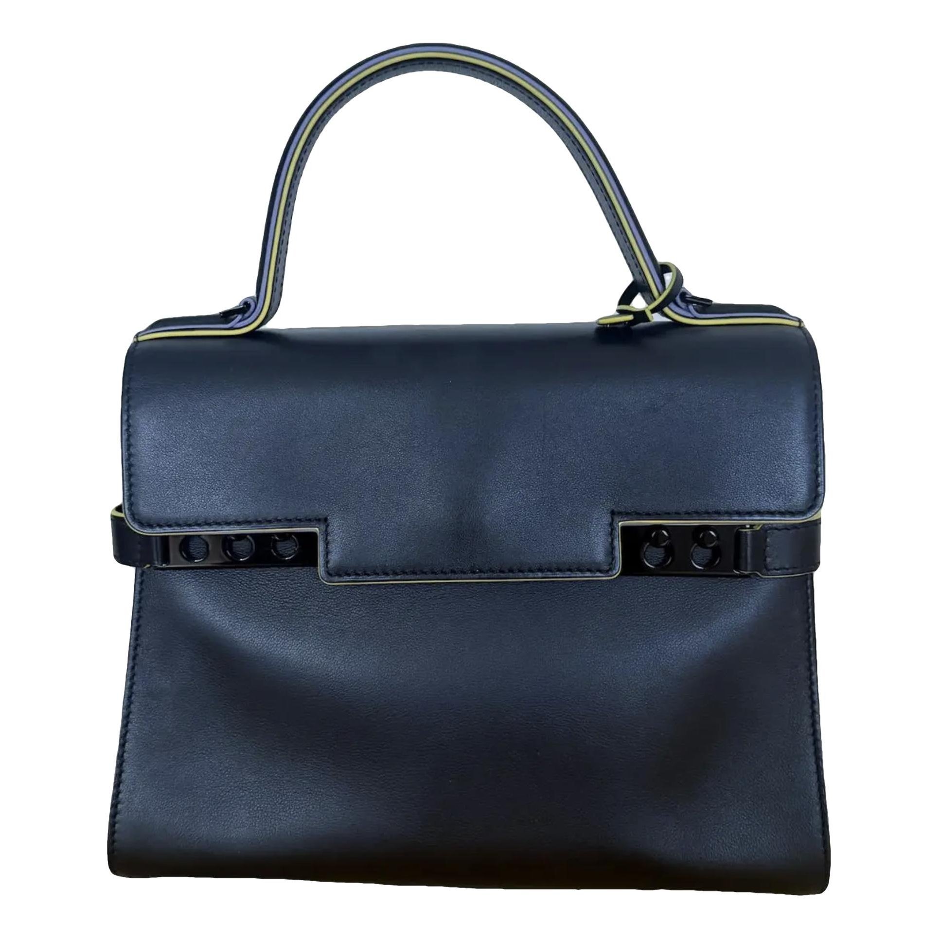 Tempête leather handbag