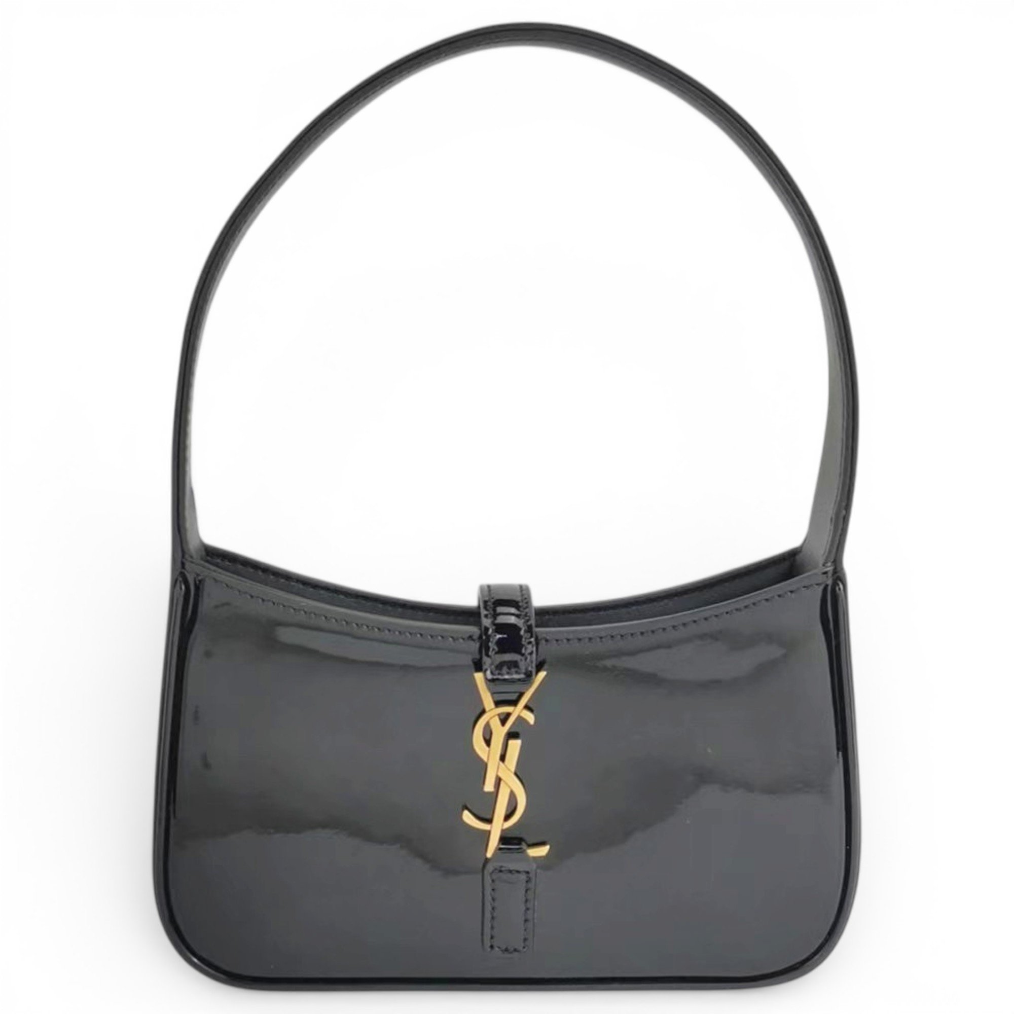 Le 5 à 7 patent leather handbag