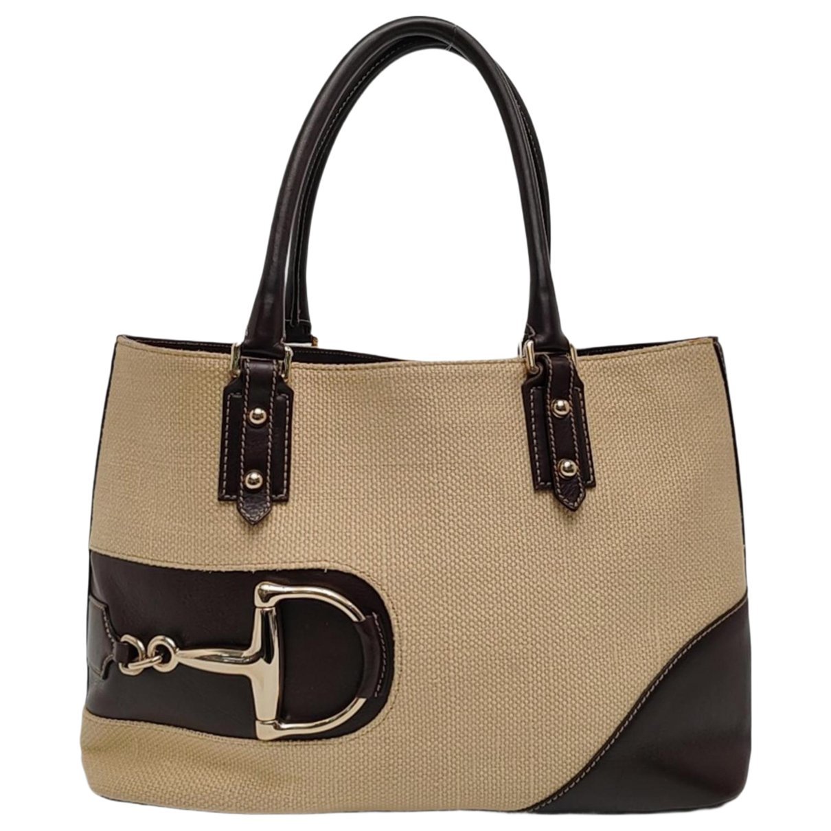 Horsebit Chain cloth handbag