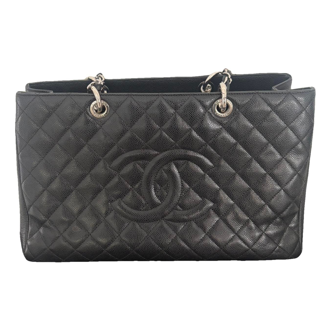 Grand shopping leather tote