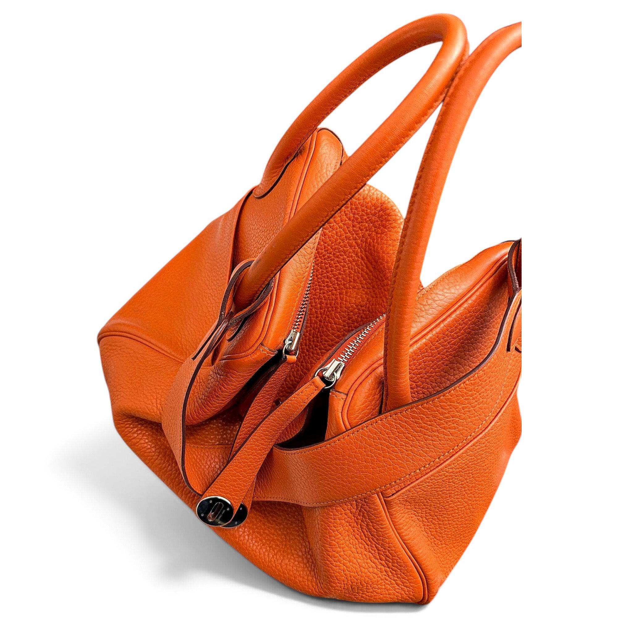 Lindy leather handbag